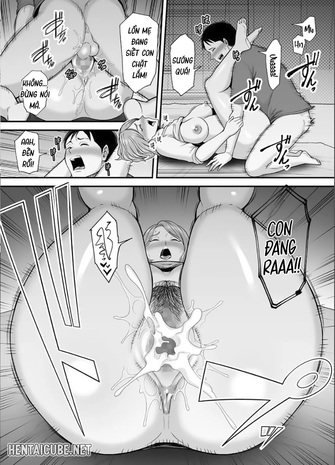 HentaiVN.net - Ảnh 11 - Mông to của mẹ quá sexy [Okaa-San No Dekajiri Ga Erosugite; Mom's Huge Ass Is Too Sexy] - Chap 2B