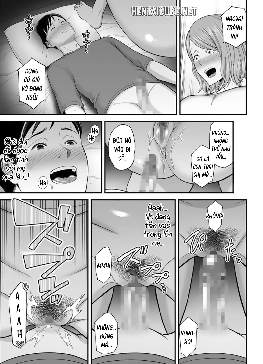 HentaiVN.net - Ảnh 6 - Mông to của mẹ quá sexy [Okaa-San No Dekajiri Ga Erosugite; Mom's Huge Ass Is Too Sexy] - Chap 2B