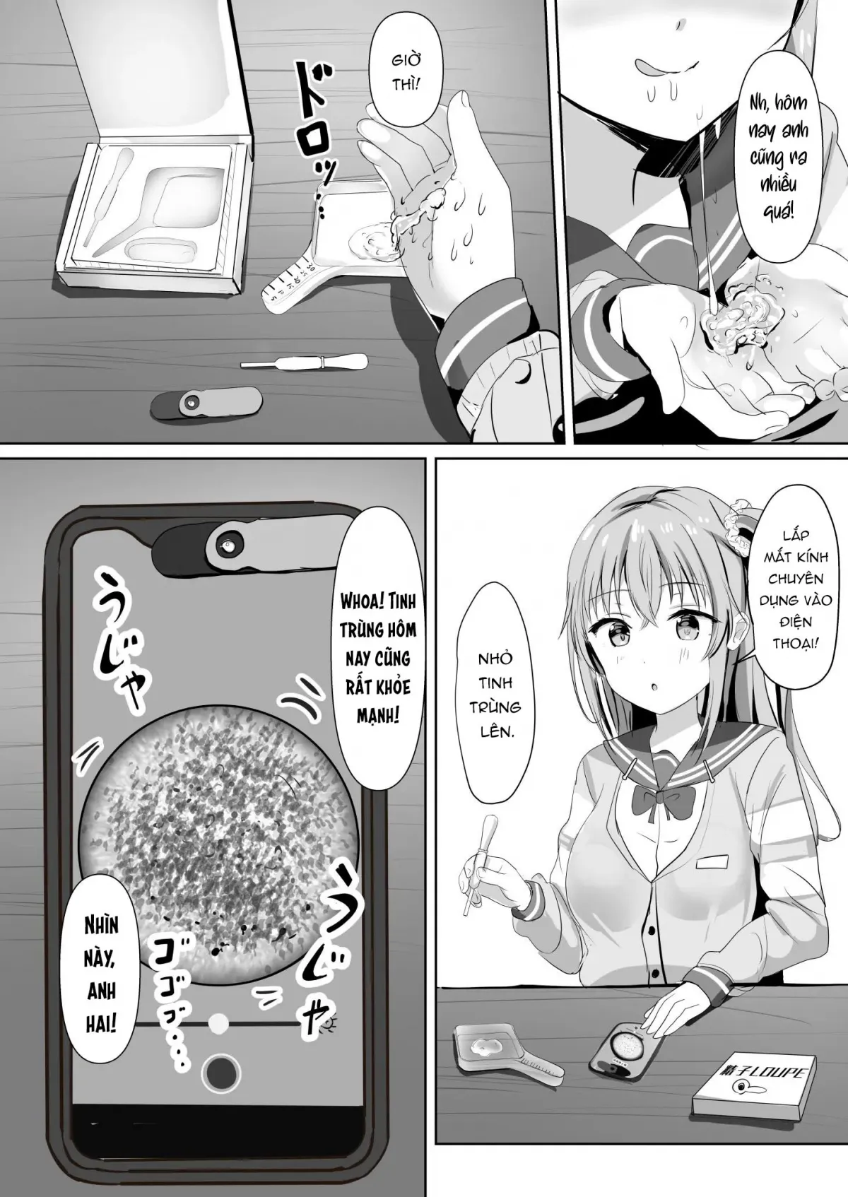 HentaiVN.net - Ảnh 11 - Imouto ga Seishi no Kansatsu o Yamete Kurenai - Oneshot nứng