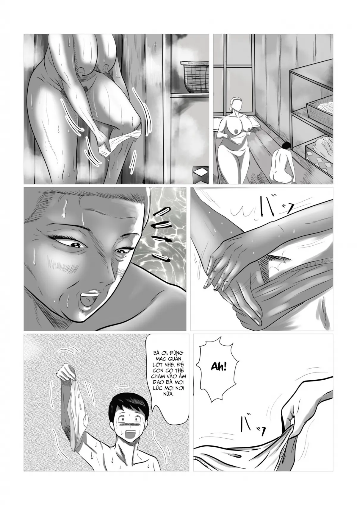 HentaiVN.net - Ảnh 54 - Kotoshi no Natsu mo o Bāchan-ka ni Boku wa Iku! - Phần 1