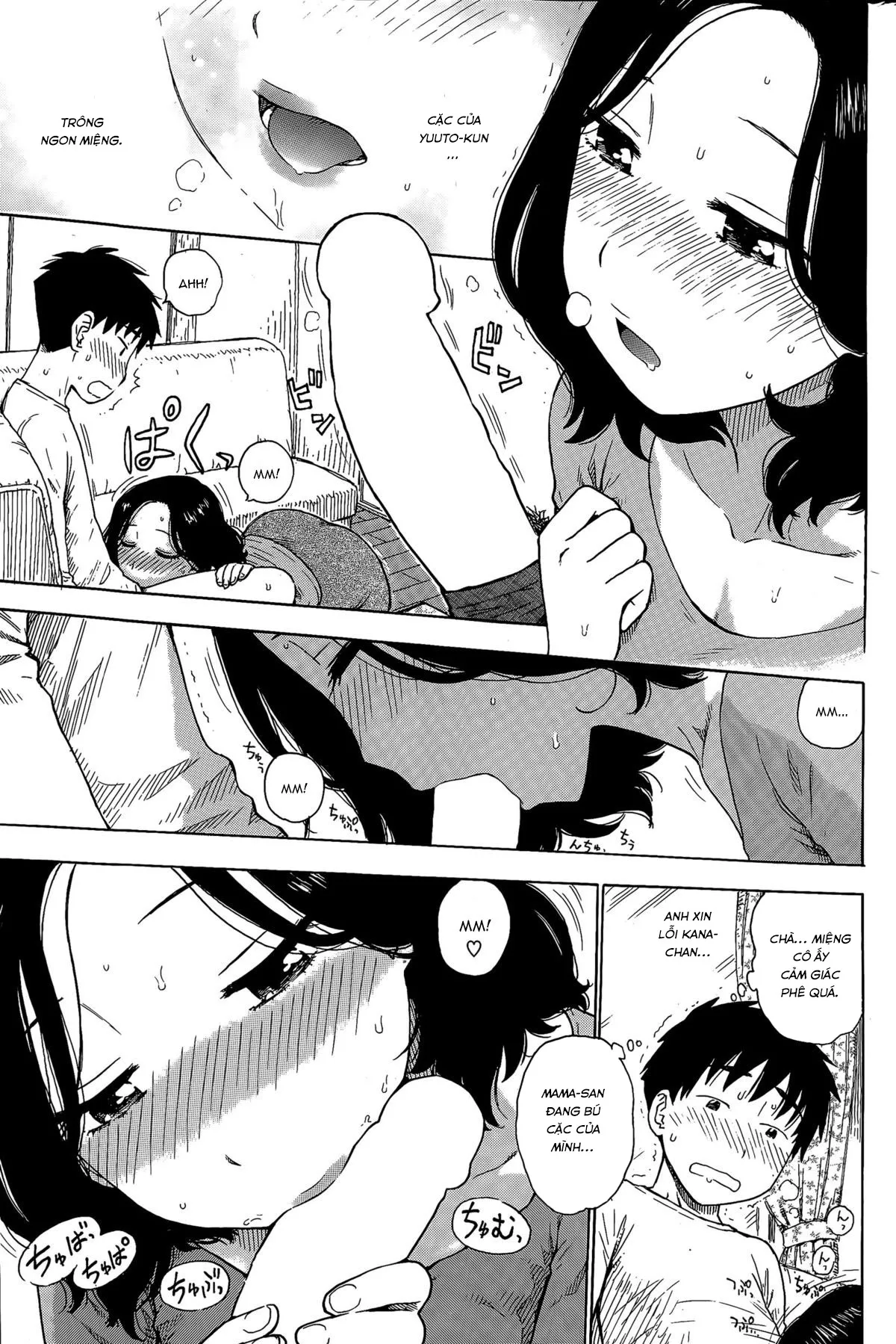 HentaiVN.net - Ảnh 9 - Yêu Nhầm Mẹ Gấu [Kanojo Wa Docchi] - Oneshot