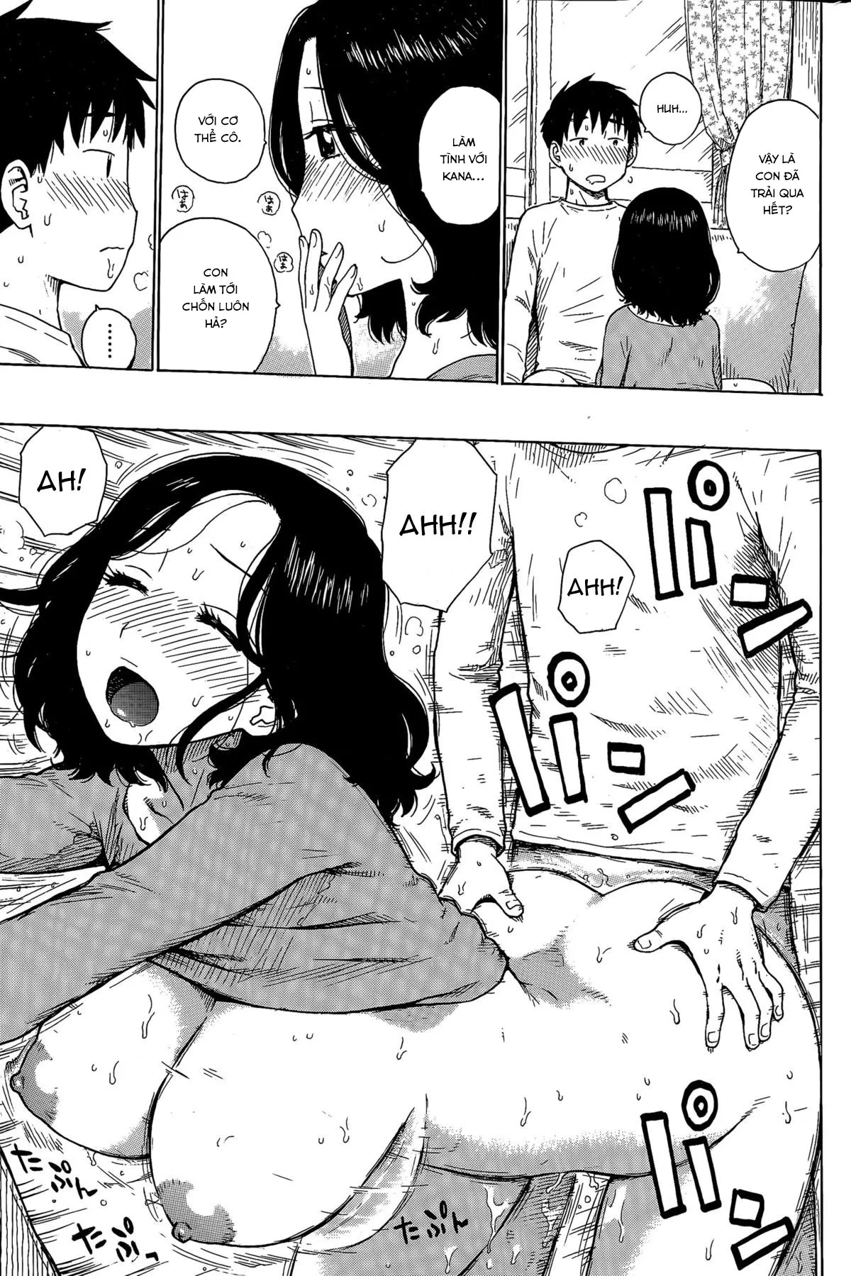 HentaiVN.net - Ảnh 11 - Yêu Nhầm Mẹ Gấu [Kanojo Wa Docchi] - Oneshot