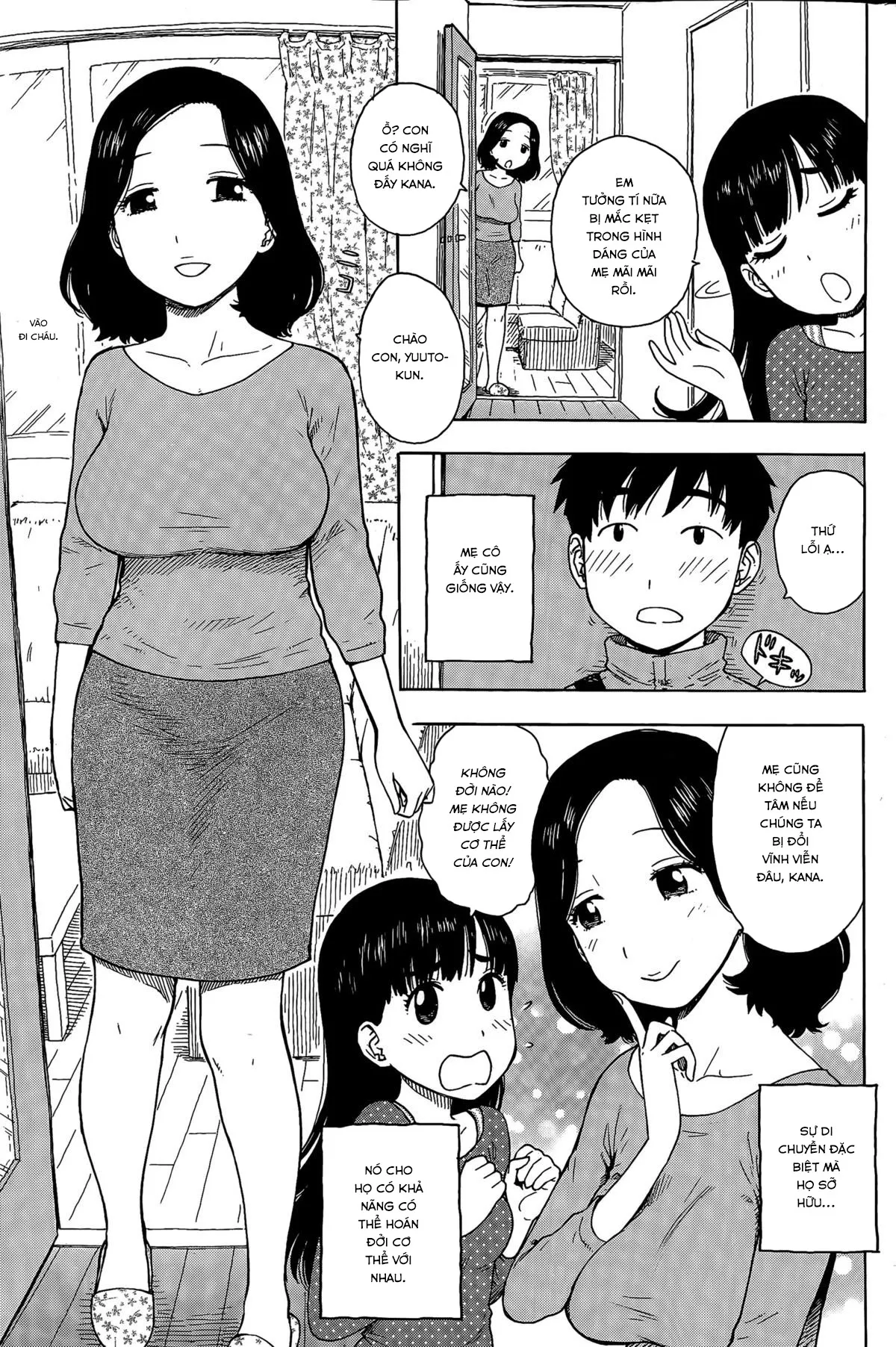HentaiVN.net - Ảnh 4 - Yêu Nhầm Mẹ Gấu [Kanojo Wa Docchi] - Oneshot
