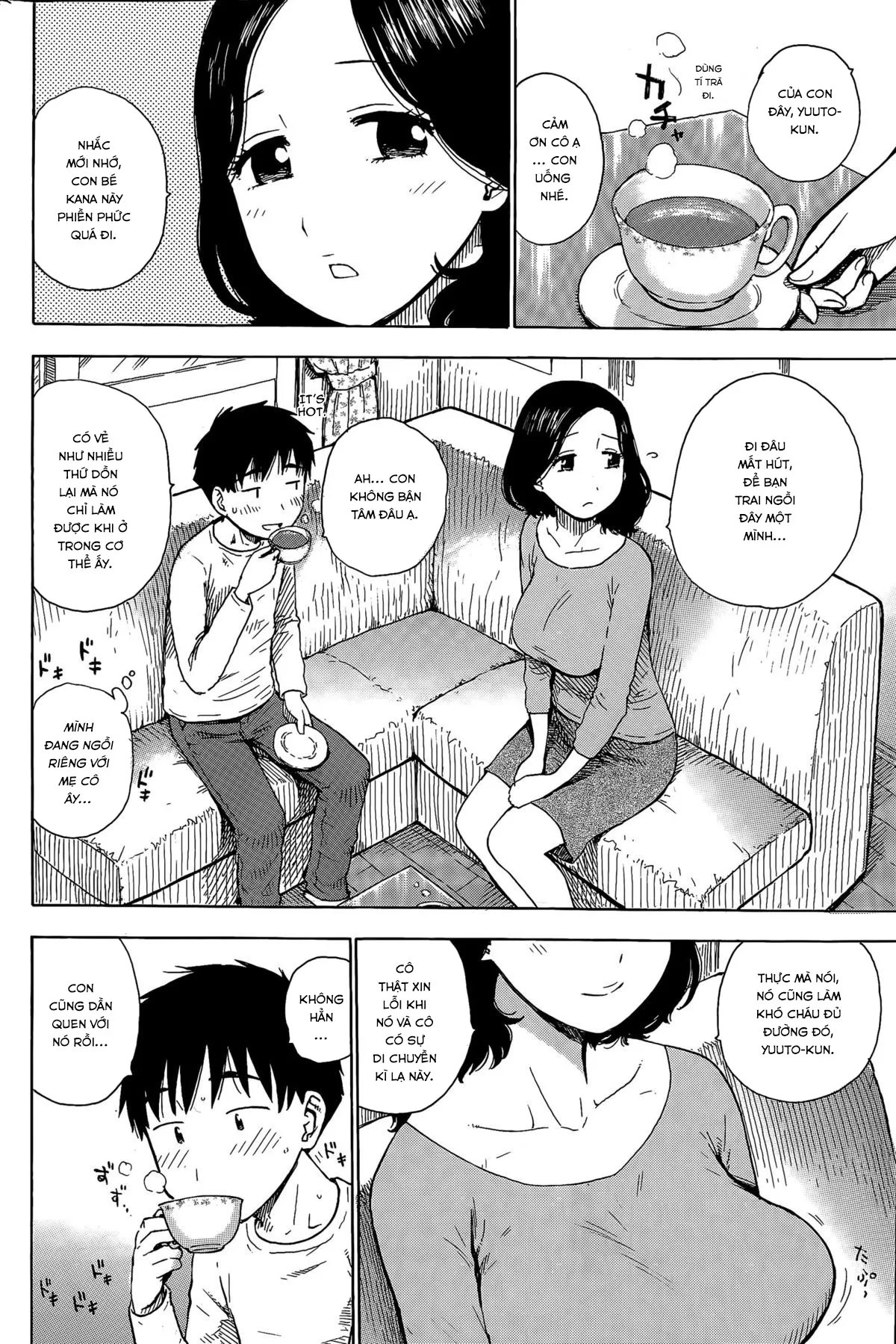 HentaiVN.net - Ảnh 5 - Yêu Nhầm Mẹ Gấu [Kanojo Wa Docchi] - Oneshot