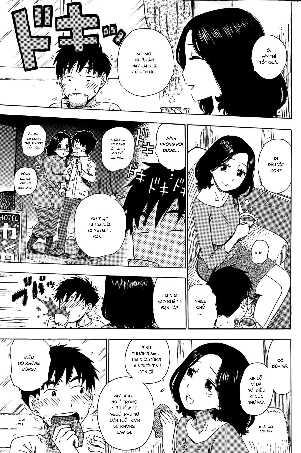 HentaiVN.net - Ảnh 6 - Yêu Nhầm Mẹ Gấu [Kanojo Wa Docchi] - Oneshot