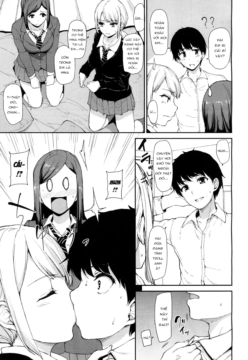 HentaiVN.net - Ảnh 12 - Osananajimi to Imouto [Em Gái Và Bạn Thuở Nhỏ] - Oneshot