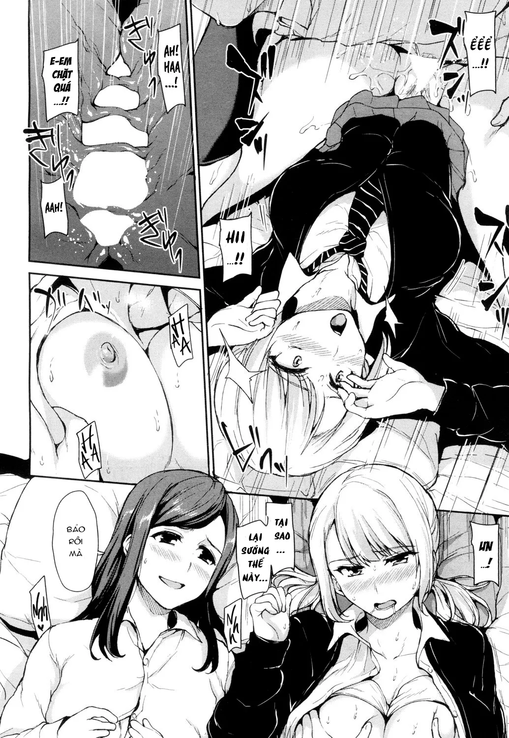 HentaiVN.net - Ảnh 20 - Osananajimi to Imouto [Em Gái Và Bạn Thuở Nhỏ] - Oneshot