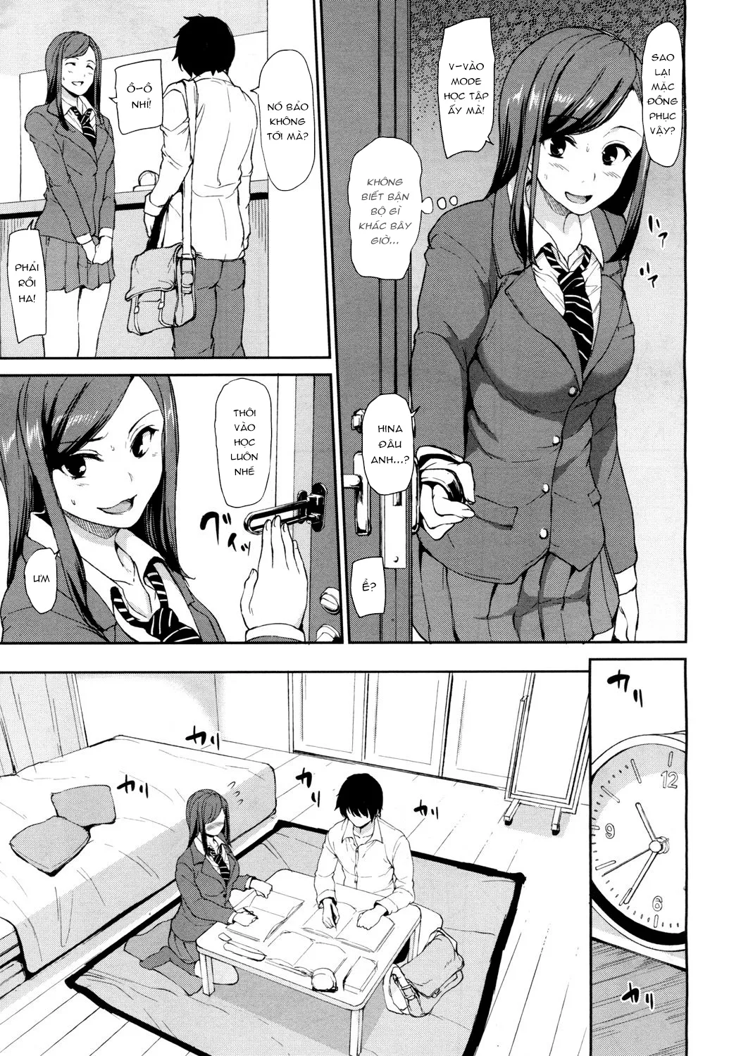 HentaiVN.net - Ảnh 7 - Osananajimi to Imouto [Em Gái Và Bạn Thuở Nhỏ] - Oneshot