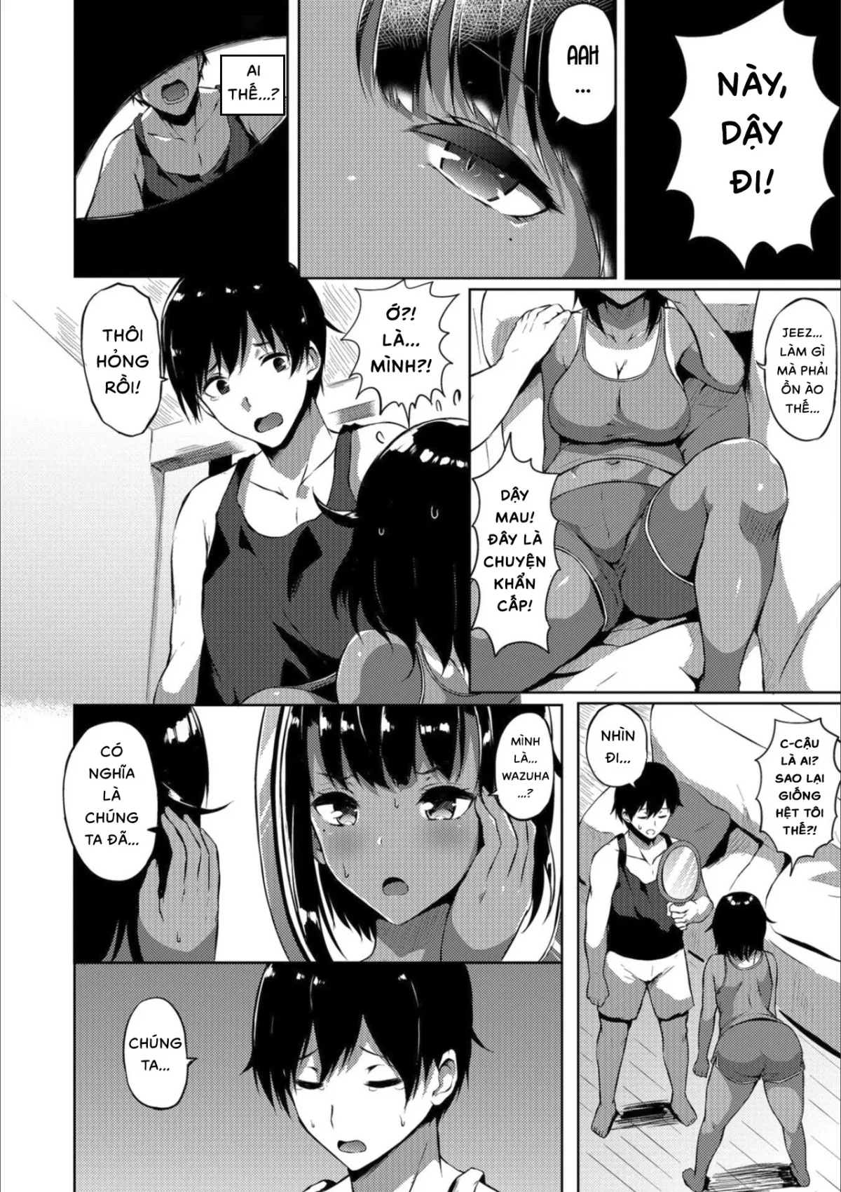 HentaiVN.net - Ảnh 4 - Siscon Brocon [シス魂⇔ブラ魂 (メスイキ!!にょたいか遊戯); Tình anh em] - 1-shot
