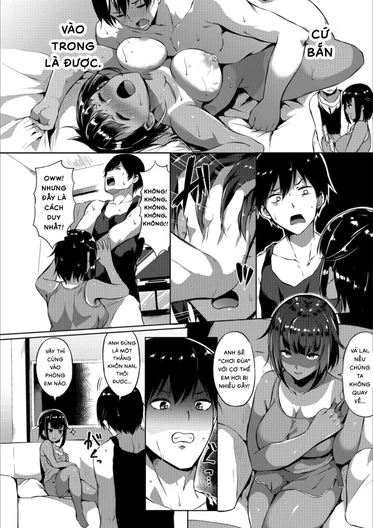 HentaiVN.net - Ảnh 5 - Siscon Brocon [シス魂⇔ブラ魂 (メスイキ!!にょたいか遊戯); Tình anh em] - 1-shot