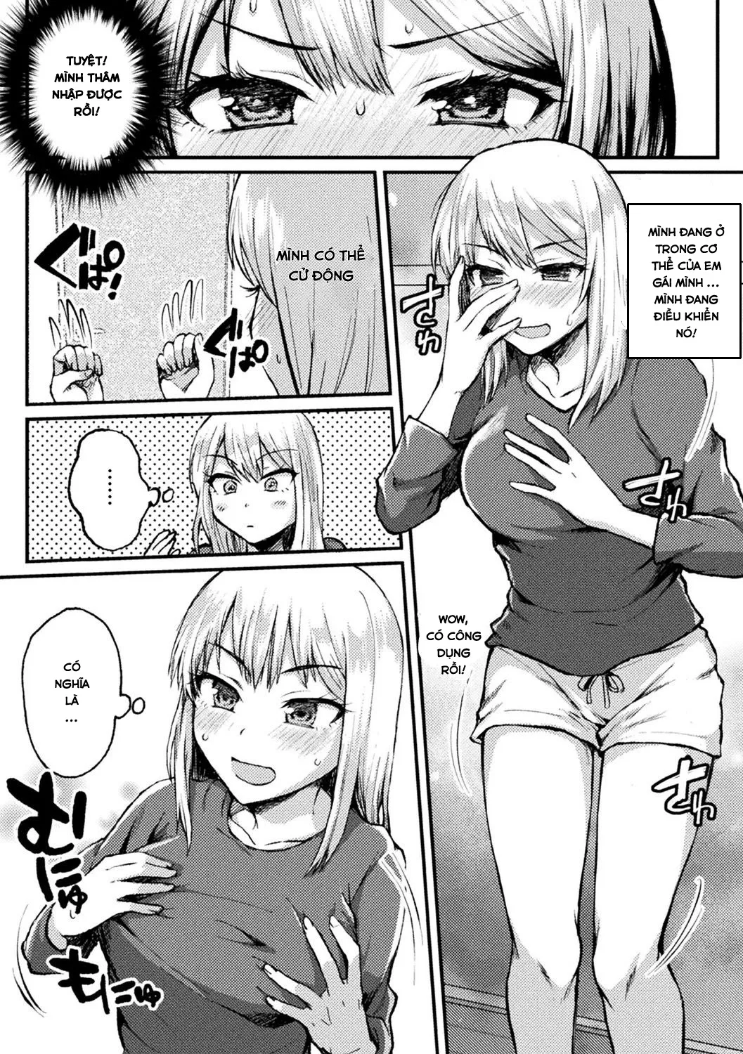 HentaiVN.net - Ảnh 5 - App Làm Nắc Cơ ! [Kimi ni Haitte Shitai Koto | I want to possess you] - Oneshot