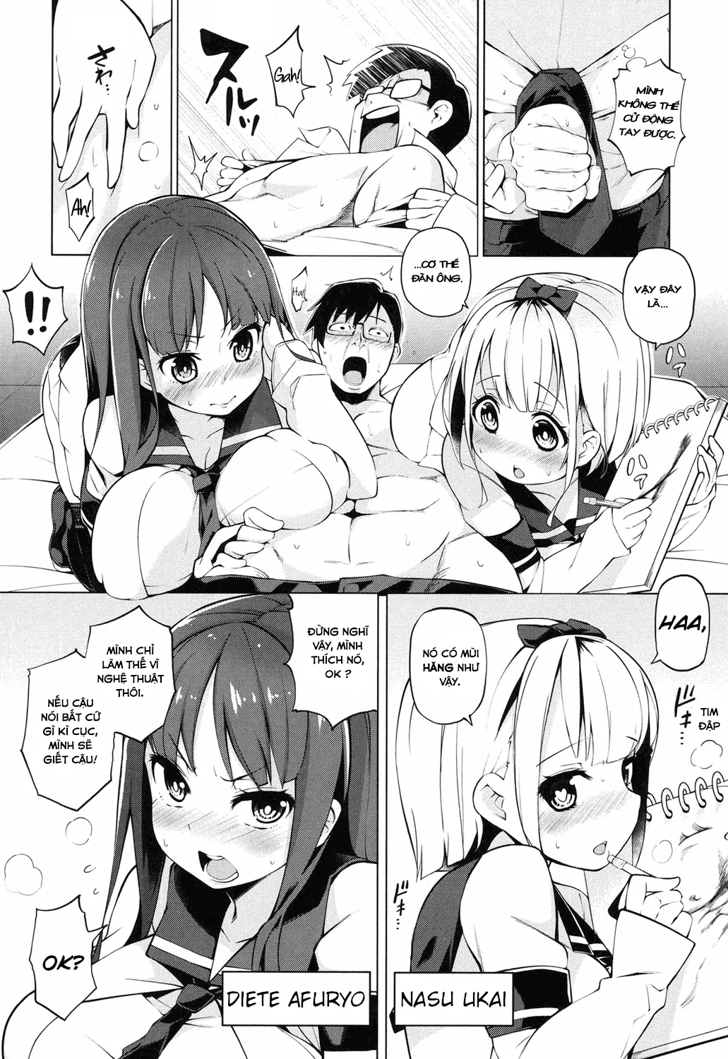 HentaiVN.net - Ảnh 4 - Câu lạc bộ vẽ khỏa thân!! [Ratai Geijutsubu!! ;The Nude Art Club!!] - Chap 1.1