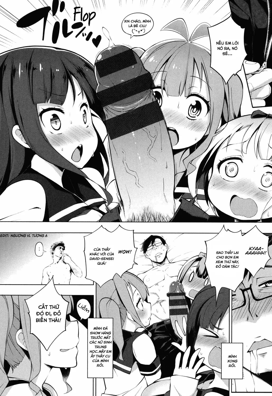 HentaiVN.net - Ảnh 8 - Câu lạc bộ vẽ khỏa thân!! [Ratai Geijutsubu!! ;The Nude Art Club!!] - Chap 1.1