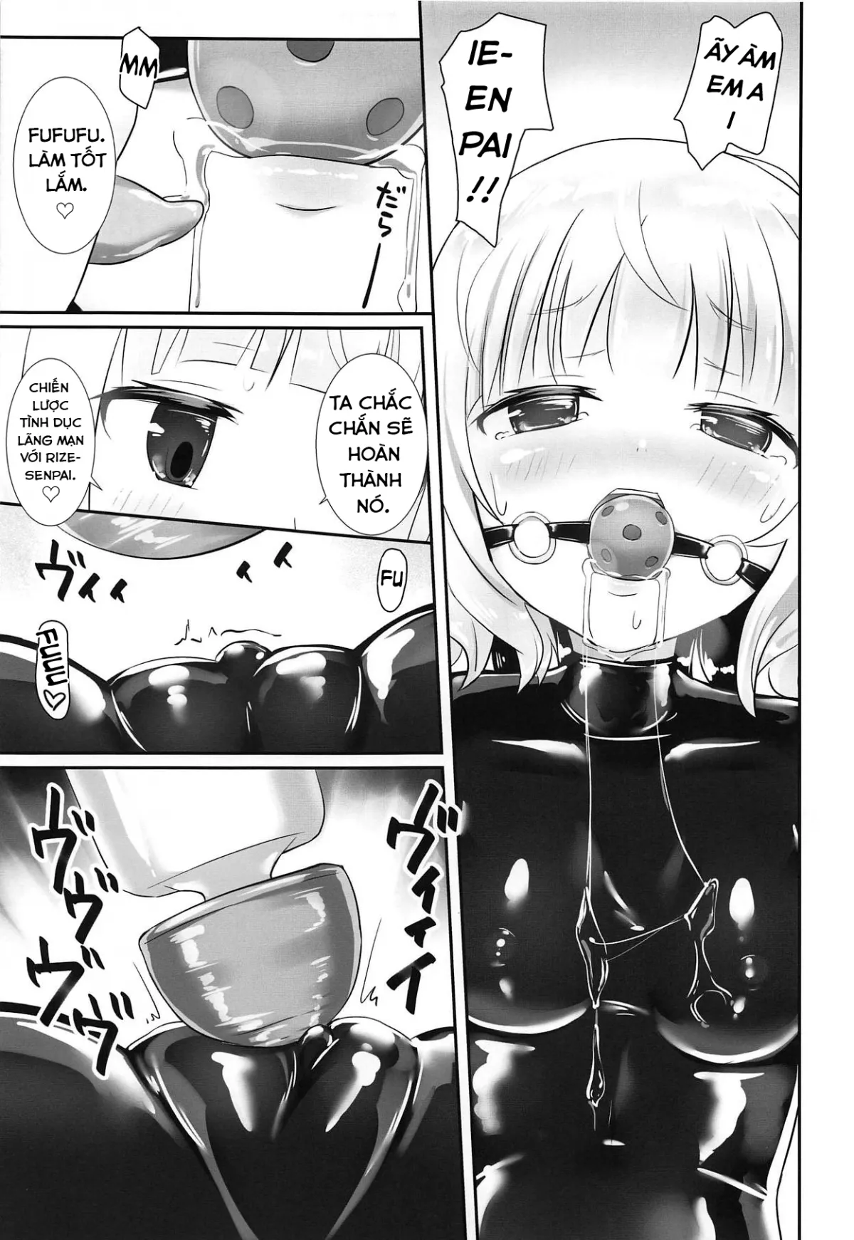 HentaiVN.net - Ảnh 9 - Sharo or Sharo (Gochuumon wa Usagi desu ka?) [Sharo hay Sharo] - Oneshot