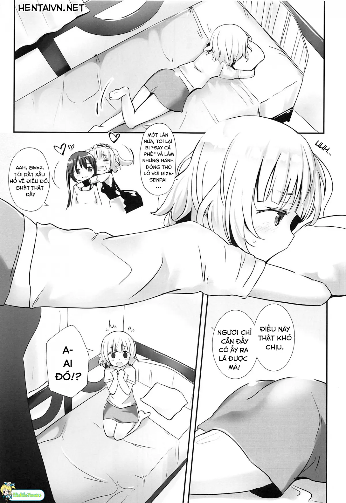 HentaiVN.net - Ảnh 3 - Sharo or Sharo (Gochuumon wa Usagi desu ka?) [Sharo hay Sharo] - Oneshot