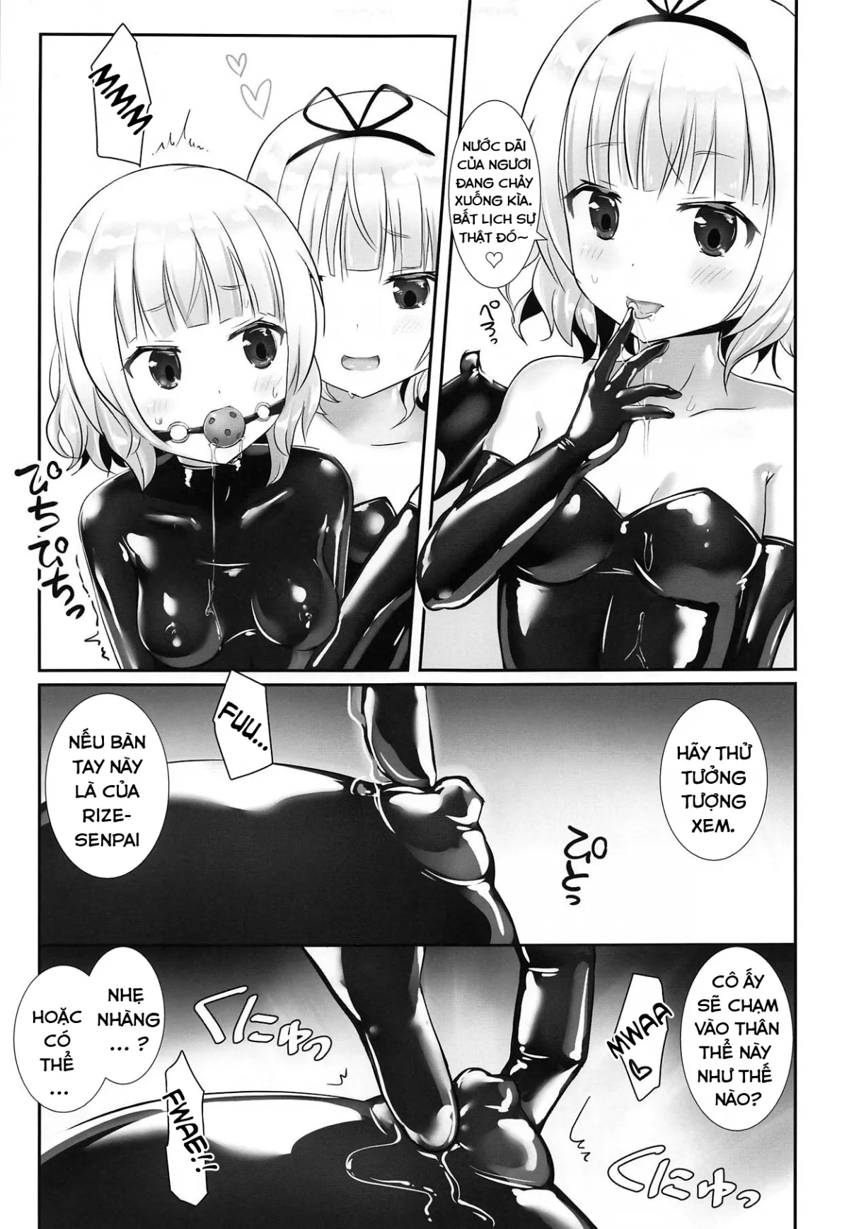 HentaiVN.net - Ảnh 6 - Sharo or Sharo (Gochuumon wa Usagi desu ka?) [Sharo hay Sharo] - Oneshot