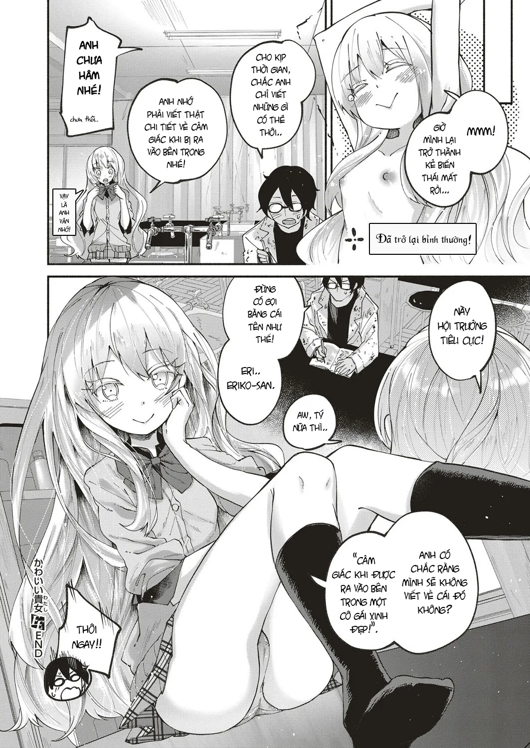 HentaiVN.net - Ảnh 22 - Mình đúng là một cô gái đáng yêu! [Kawaii Watashi; かわいい貴女] - Oneshot