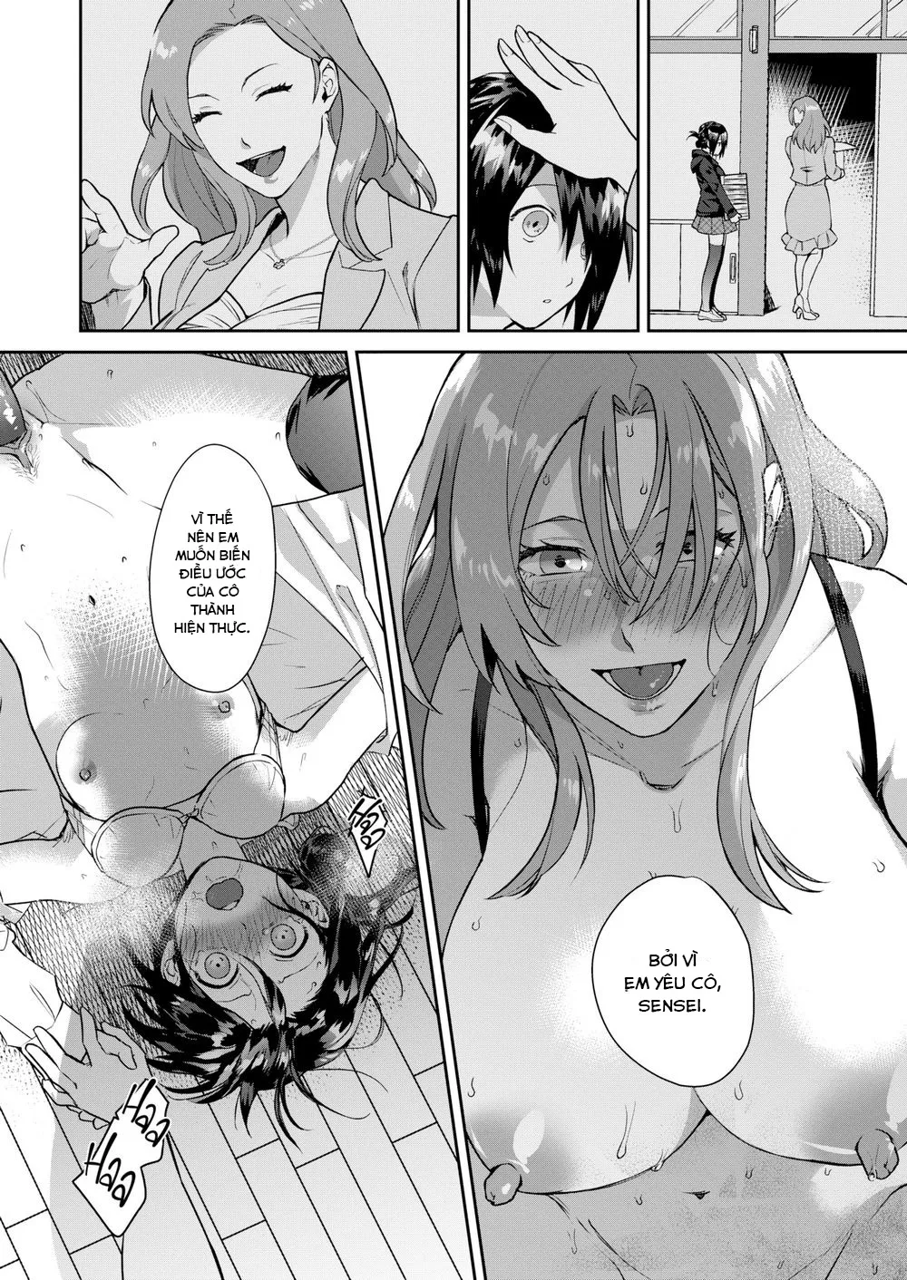 HentaiVN.net - Ảnh 16 - Heart Switch ~Teacher’s Troubles~ [Hoán đổi trái tim ~Phiền muộn của một giáo viên~] - Oneshot