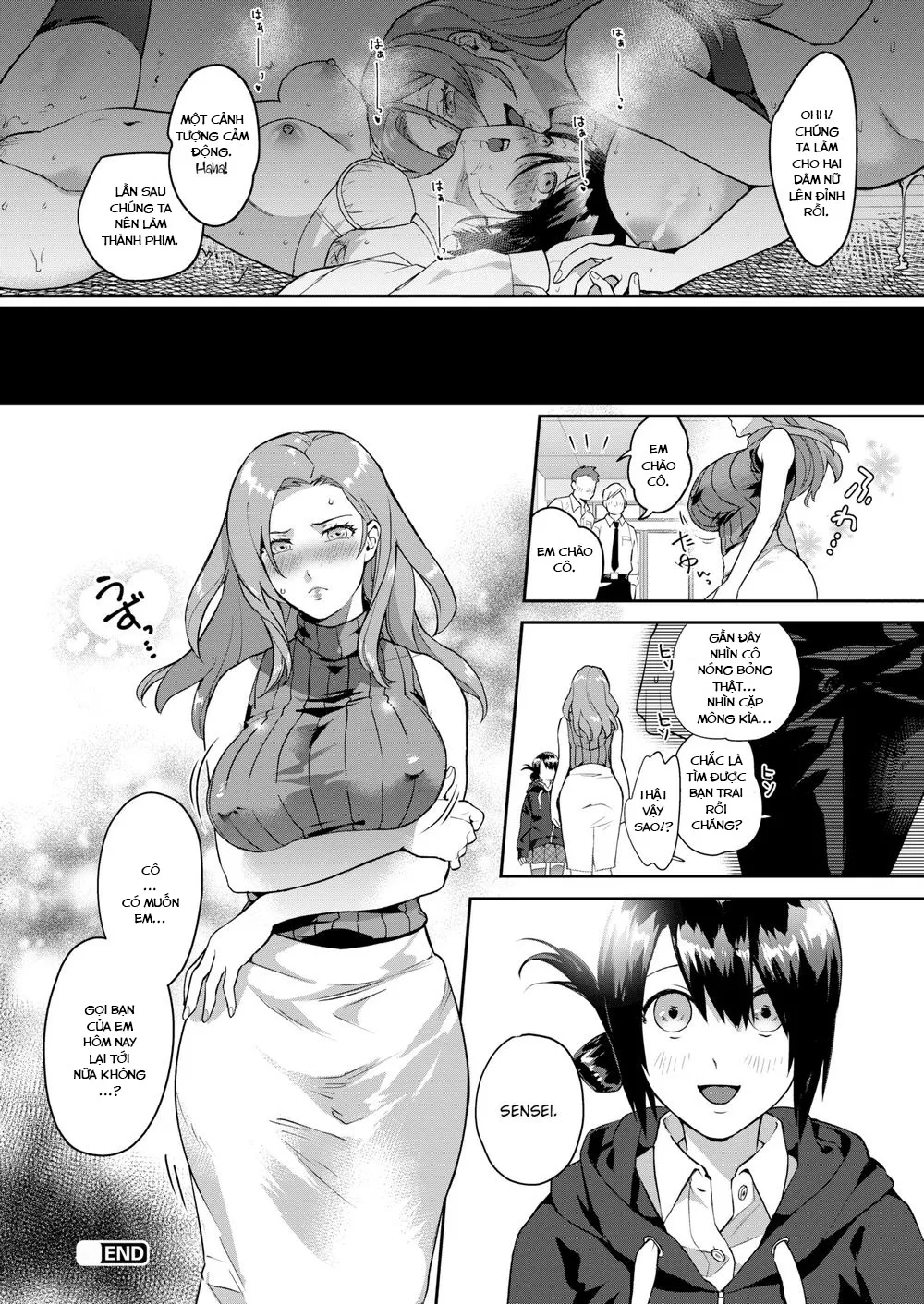 HentaiVN.net - Ảnh 18 - Heart Switch ~Teacher’s Troubles~ [Hoán đổi trái tim ~Phiền muộn của một giáo viên~] - Oneshot