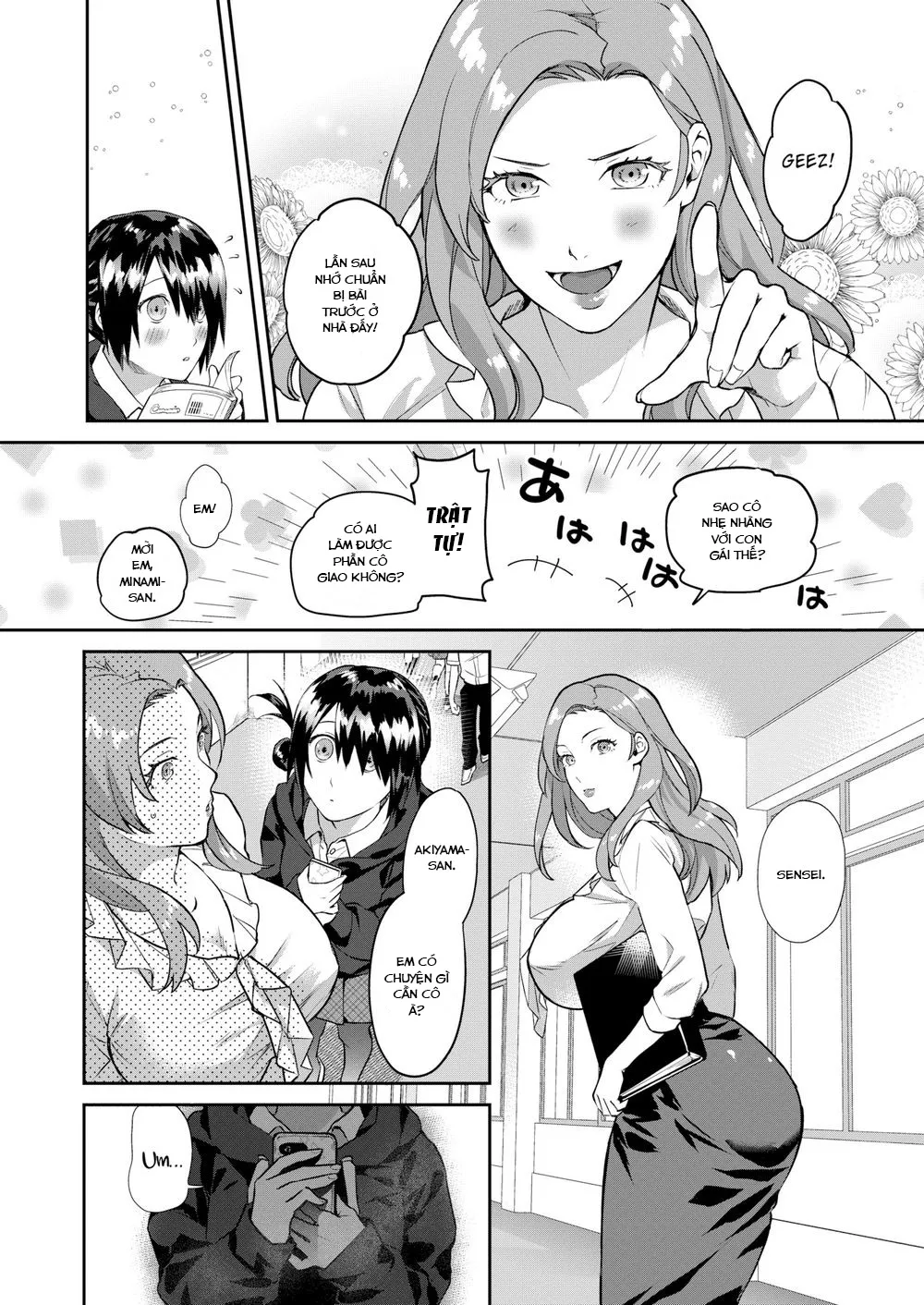 HentaiVN.net - Ảnh 4 - Heart Switch ~Teacher’s Troubles~ [Hoán đổi trái tim ~Phiền muộn của một giáo viên~] - Oneshot