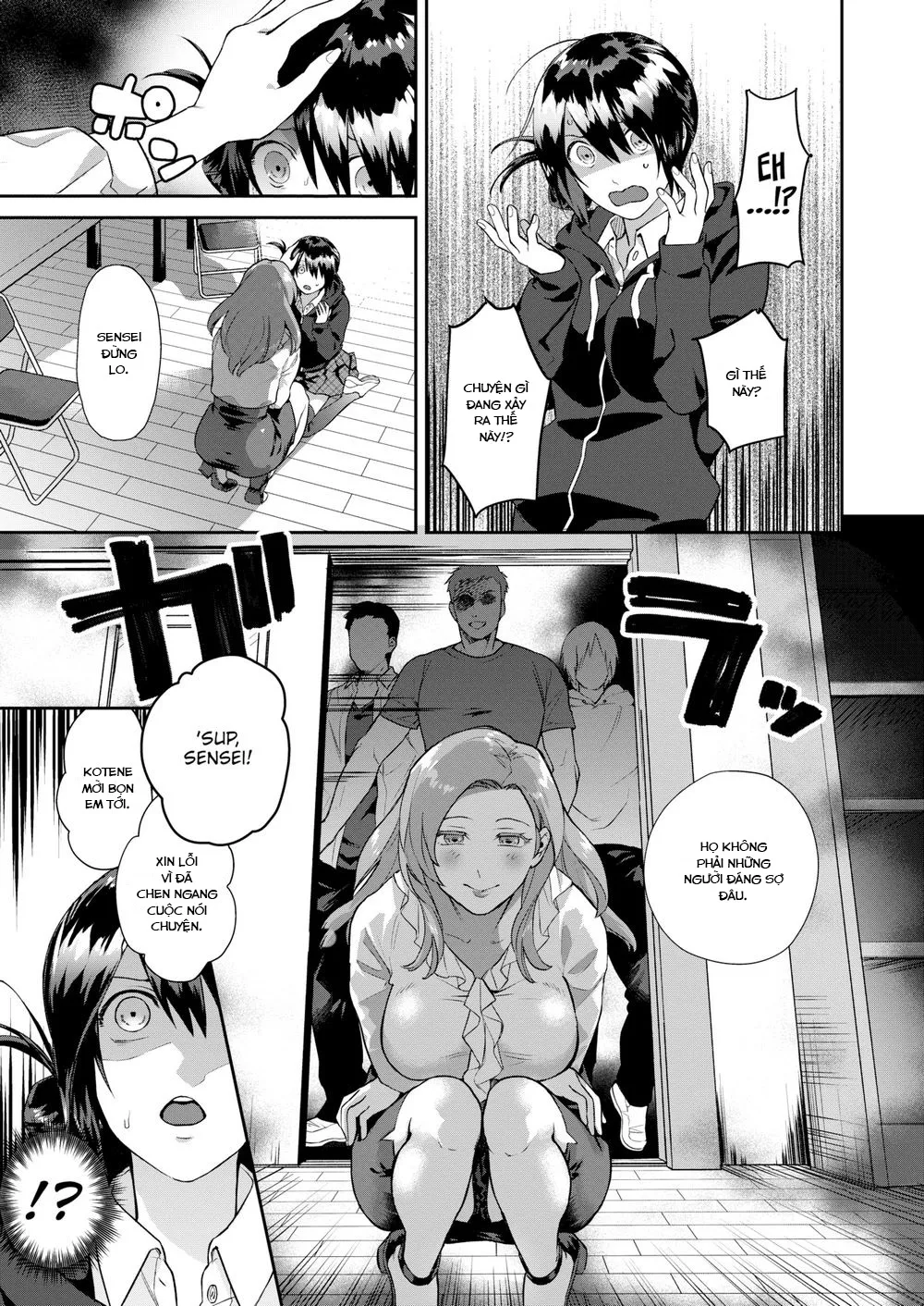 HentaiVN.net - Ảnh 9 - Heart Switch ~Teacher’s Troubles~ [Hoán đổi trái tim ~Phiền muộn của một giáo viên~] - Oneshot