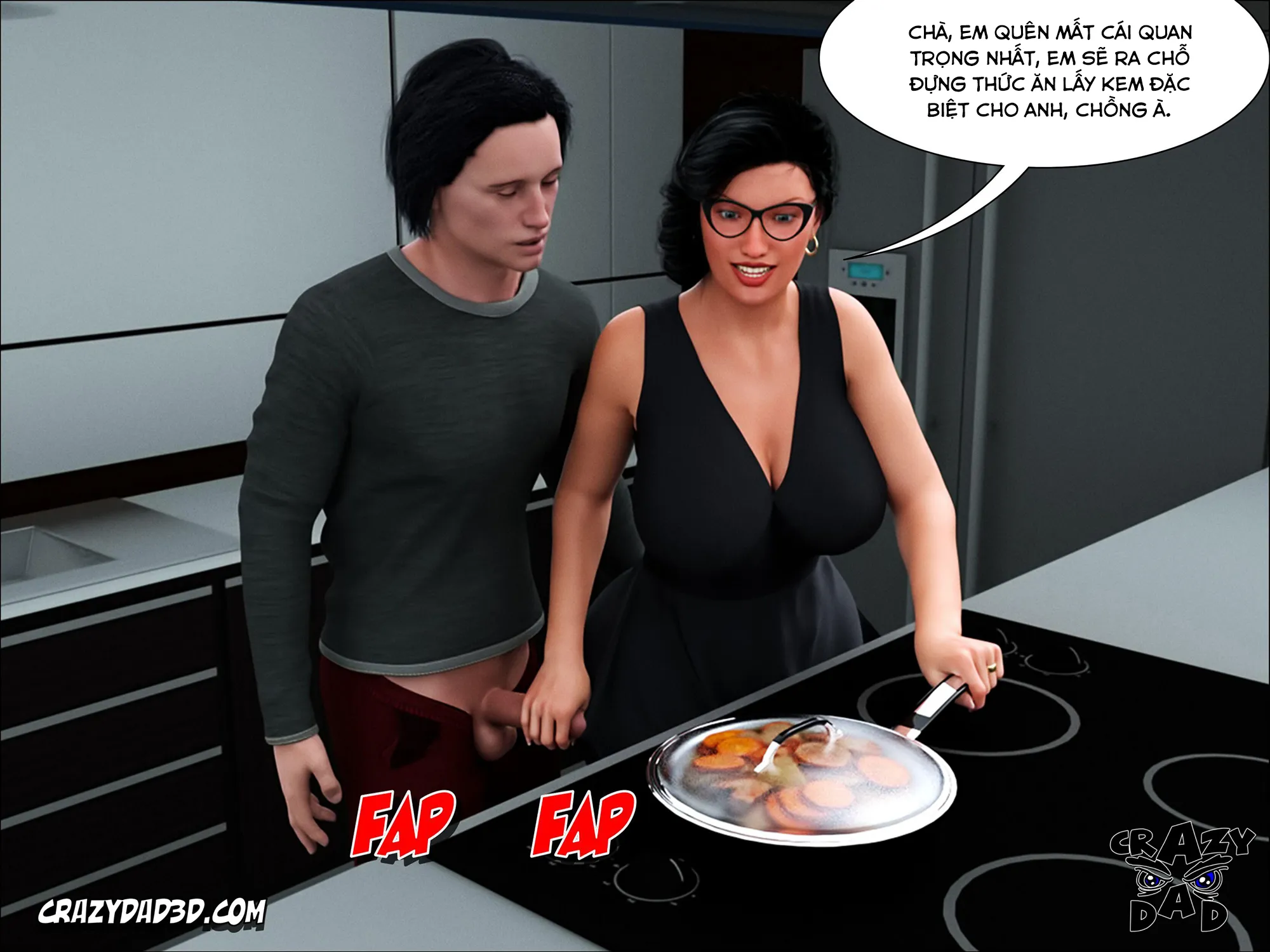 HentaiVN.net - Ảnh 3 - The Shepherd’s Wife - Vol 11 - Chap 40: Kem đặc biệt của vợ