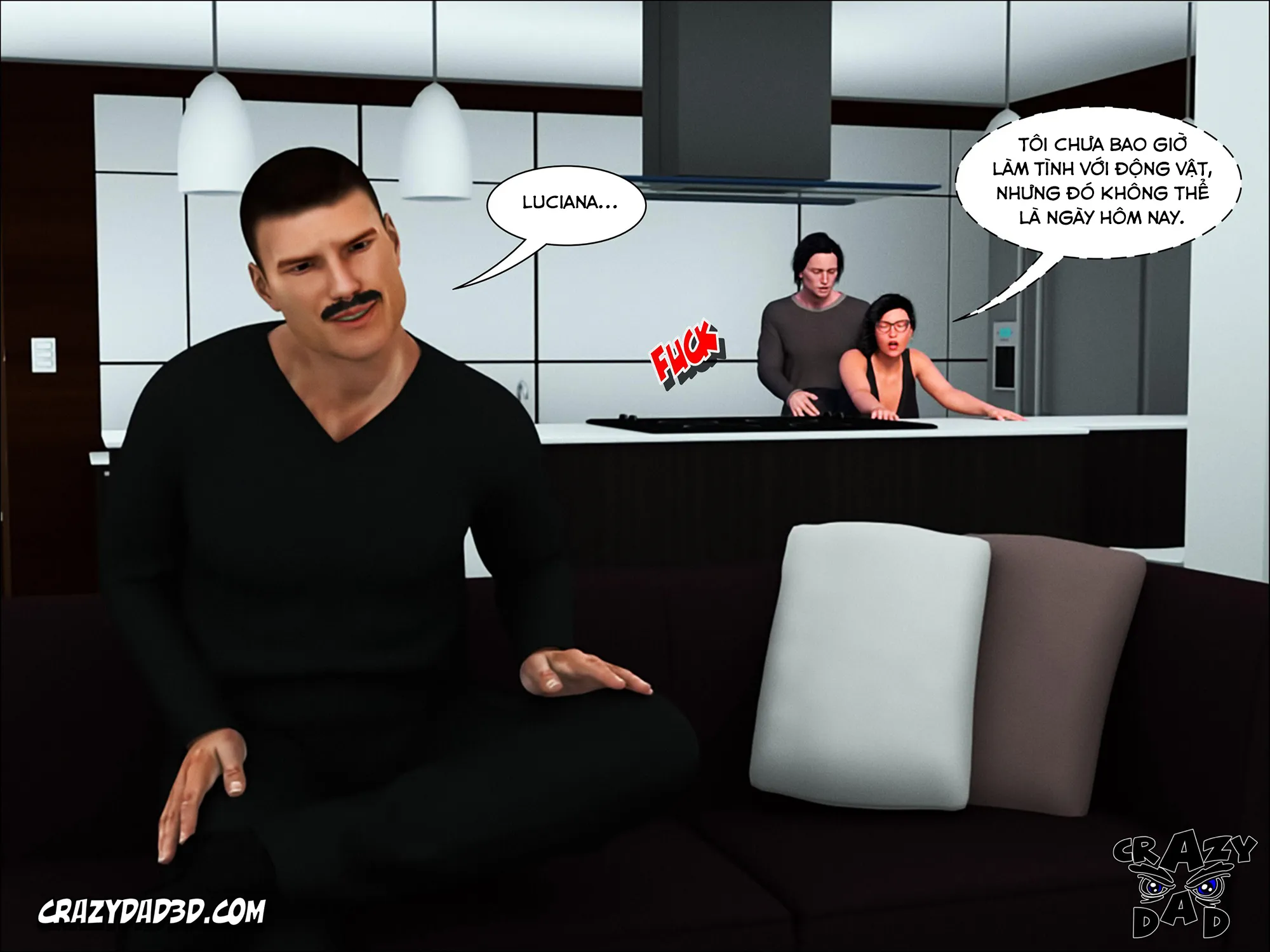 HentaiVN.net - Ảnh 5 - The Shepherd’s Wife - Vol 12 - Chap 42: Làm tình ngay cạnh chồng