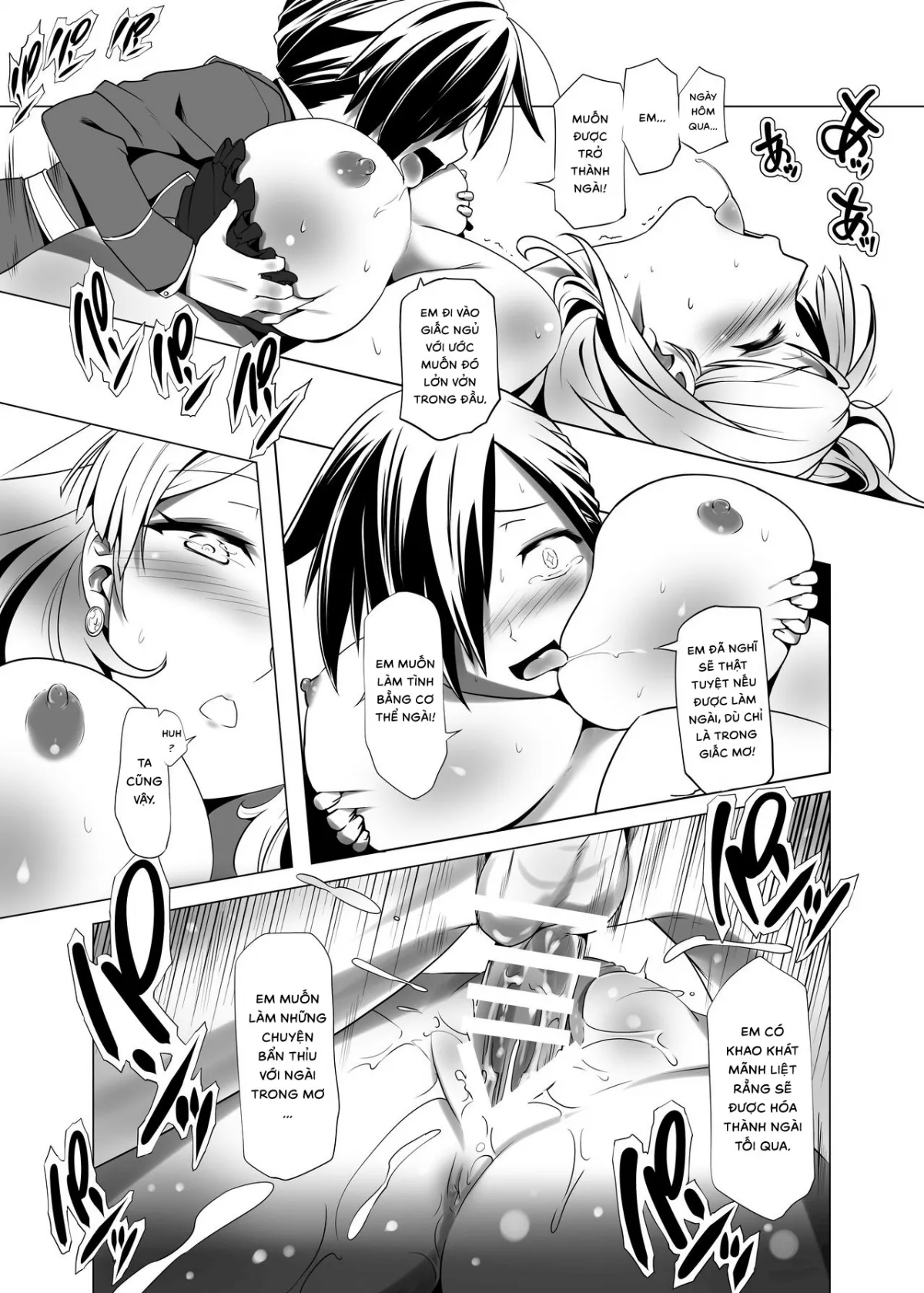 HentaiVN.net - Ảnh 13 - Khi hai ta thức giấc. [Awakening (TSF no F no Hon Sono 5), めざめ (TSFのFのほん その5)] - 1-shot