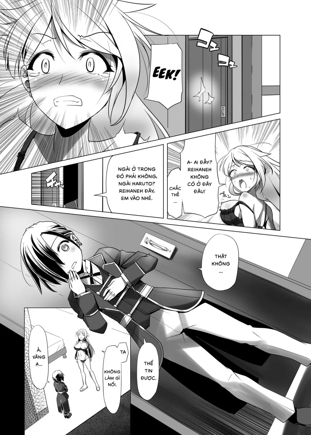 HentaiVN.net - Ảnh 6 - Khi hai ta thức giấc. [Awakening (TSF no F no Hon Sono 5), めざめ (TSFのFのほん その5)] - 1-shot