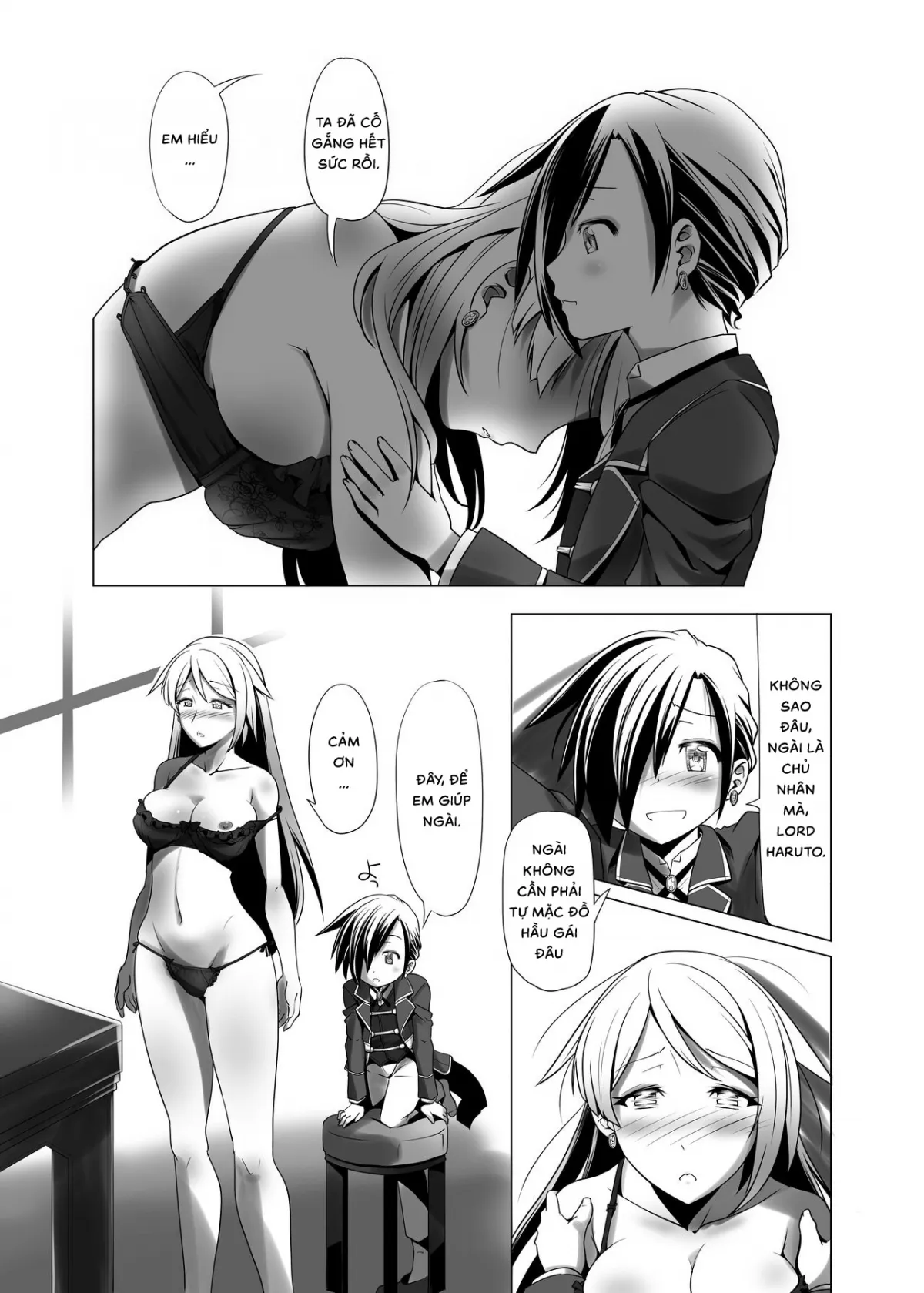 HentaiVN.net - Ảnh 7 - Khi hai ta thức giấc. [Awakening (TSF no F no Hon Sono 5), めざめ (TSFのFのほん その5)] - 1-shot