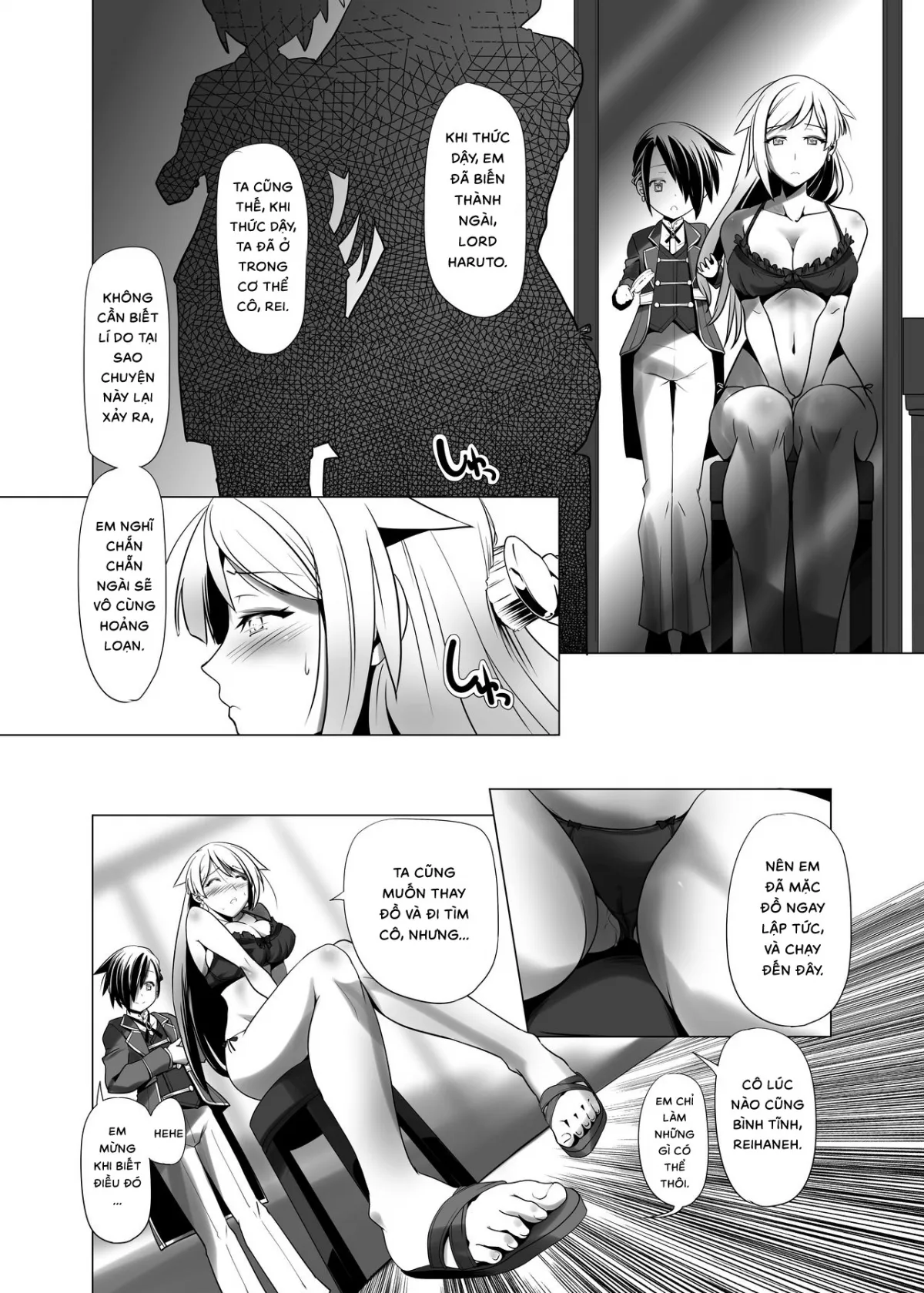 HentaiVN.net - Ảnh 8 - Khi hai ta thức giấc. [Awakening (TSF no F no Hon Sono 5), めざめ (TSFのFのほん その5)] - 1-shot