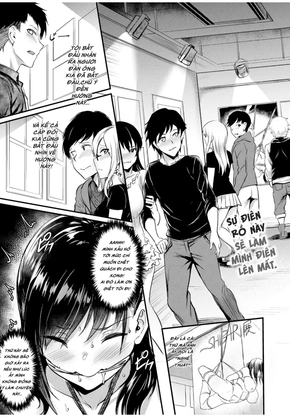 HentaiVN.net - Ảnh 4 - Nghệ thuật bondage. - Oneshot