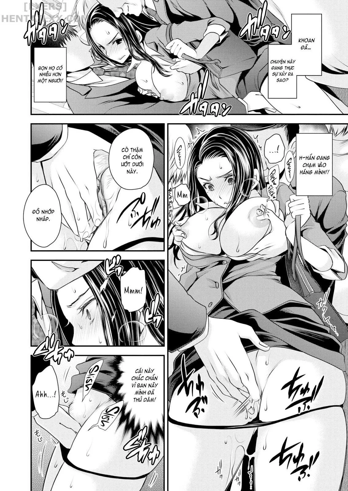 HentaiVN.net - Ảnh 8 - Tôi đổi cơ thể với bà sếp chết tiệt [I Took Over My Pissy Boss’s Body!] - Oneshot
