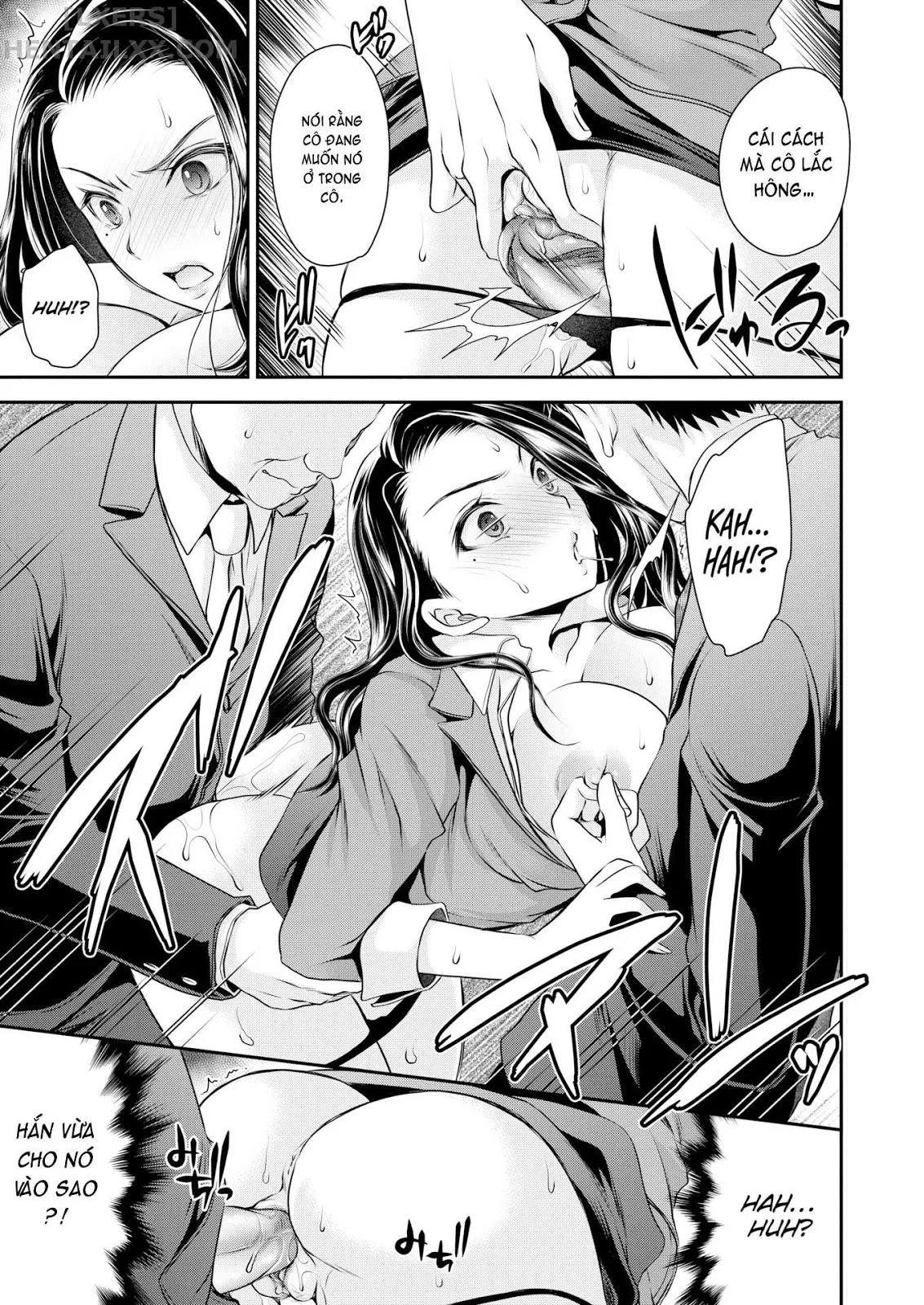 HentaiVN.net - Ảnh 9 - Tôi đổi cơ thể với bà sếp chết tiệt [I Took Over My Pissy Boss’s Body!] - Oneshot