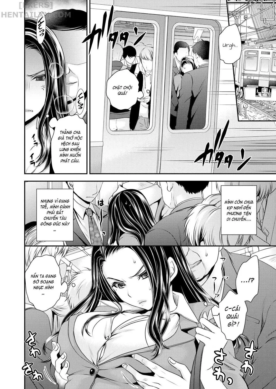 HentaiVN.net - Ảnh 6 - Tôi đổi cơ thể với bà sếp chết tiệt [I Took Over My Pissy Boss’s Body!] - Oneshot