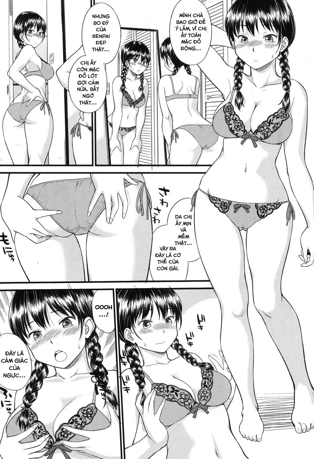 HentaiVN.net - Ảnh 6 - Hoán đổi thân xác [Body-Swapping] - Chapter 1: Là con gái thật tuyệt ??