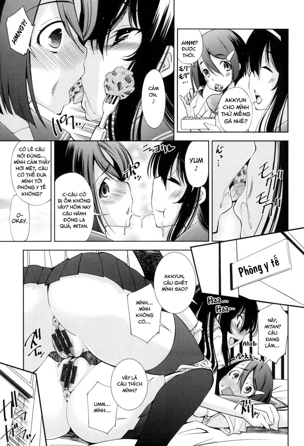 HentaiVN.net - Ảnh 7 - Tôi là cô ấy và cô ấy là tôi [Boku ga Kanojo de Kanojo ga Boku de] - Oneshot