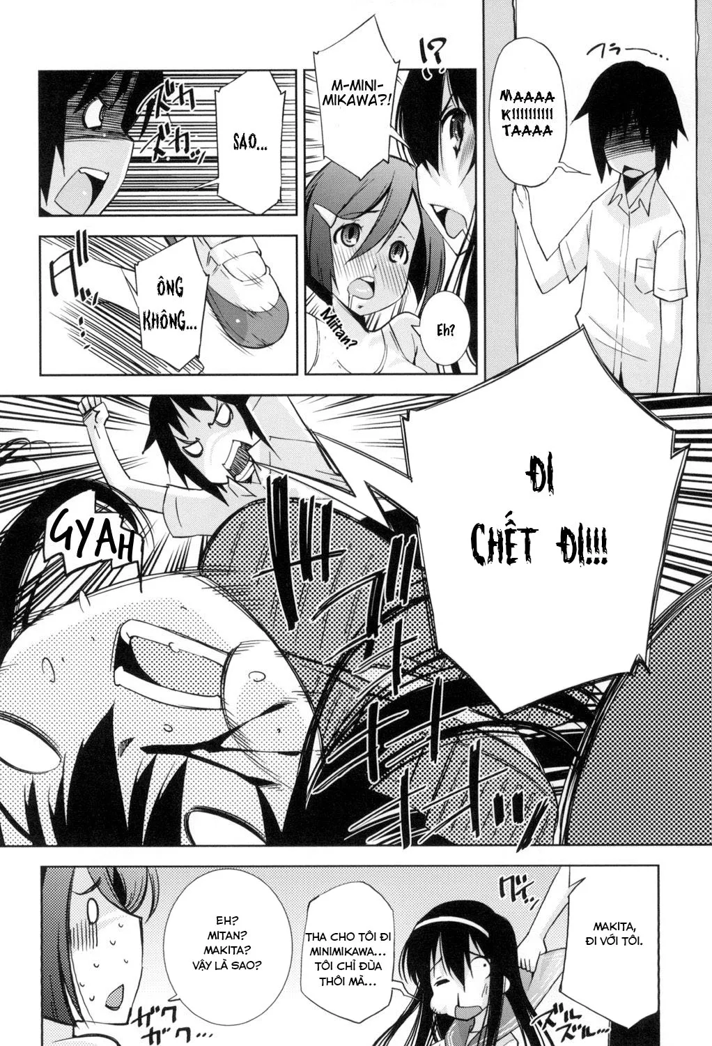 HentaiVN.net - Ảnh 8 - Tôi là cô ấy và cô ấy là tôi [Boku ga Kanojo de Kanojo ga Boku de] - Oneshot