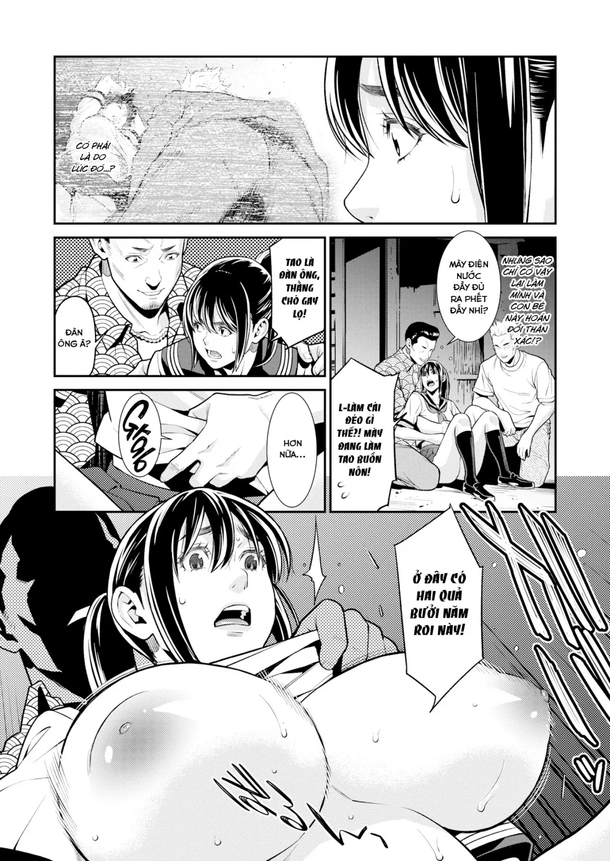 HentaiVN.net - Ảnh 4 - Dồn Ép [Cornered] - Oneshot