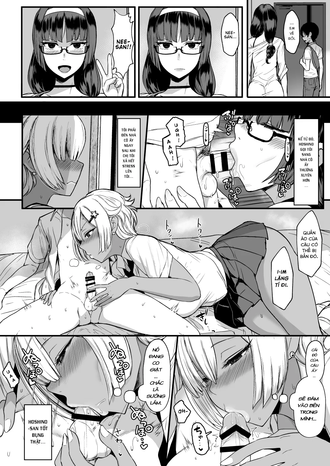 HentaiVN.net - Ảnh 4 - Đóng dấu con cặc của tôi vào trái tim của chị & nhỏ bạn thân. [Heart Mark Oome.] - Chap 2 - Bạn tình mới & Threesome.