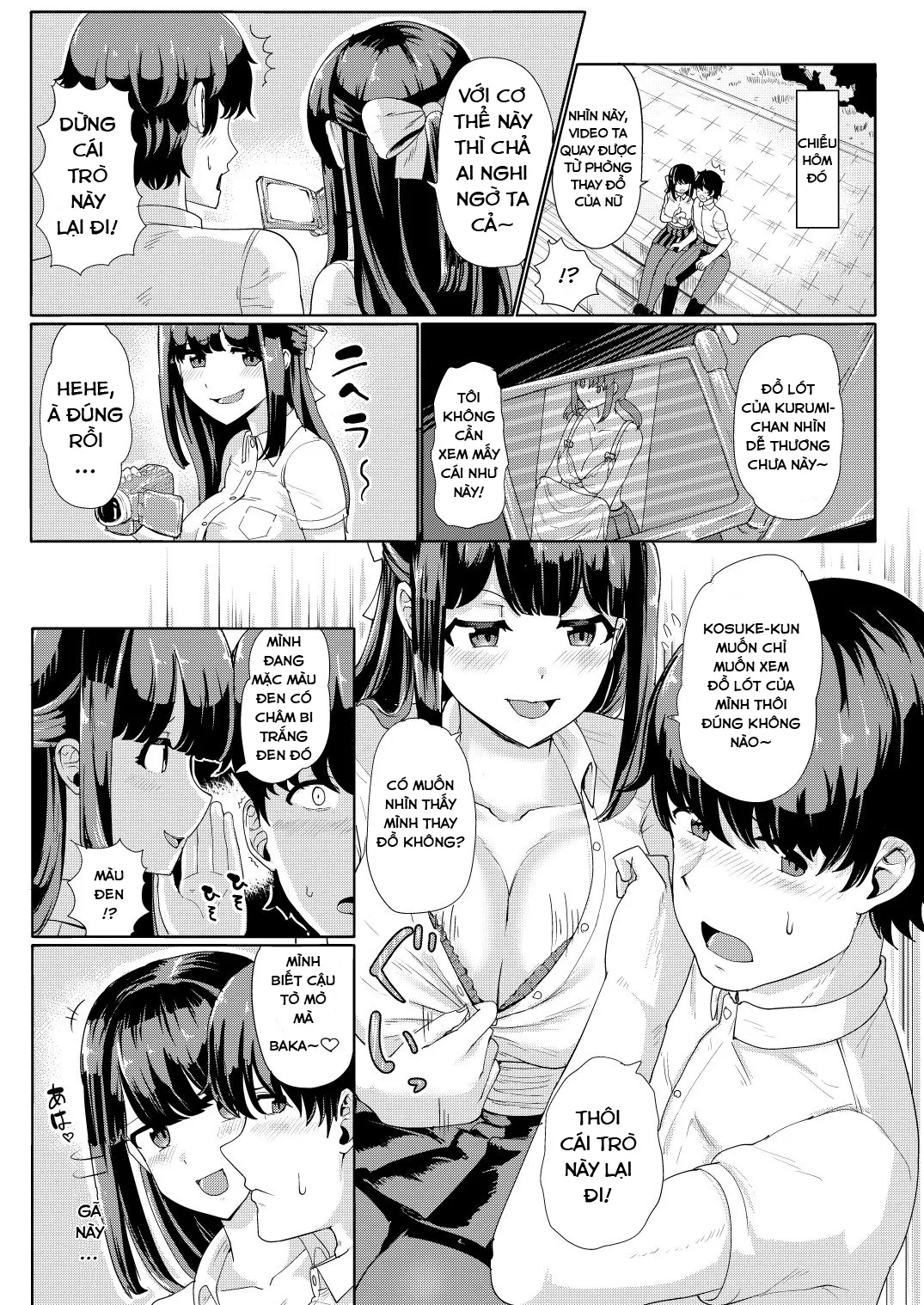 HentaiVN.net - Ảnh 10 - Kanojo to Oji-san no Karada ga Irekawaru TSF [A Creepy Old Guy Swaps Bodies With My Girlfriend; Lão già gớm ghiếc hoán đổi cơ thể với bạn gái của tôi] - Oneshot