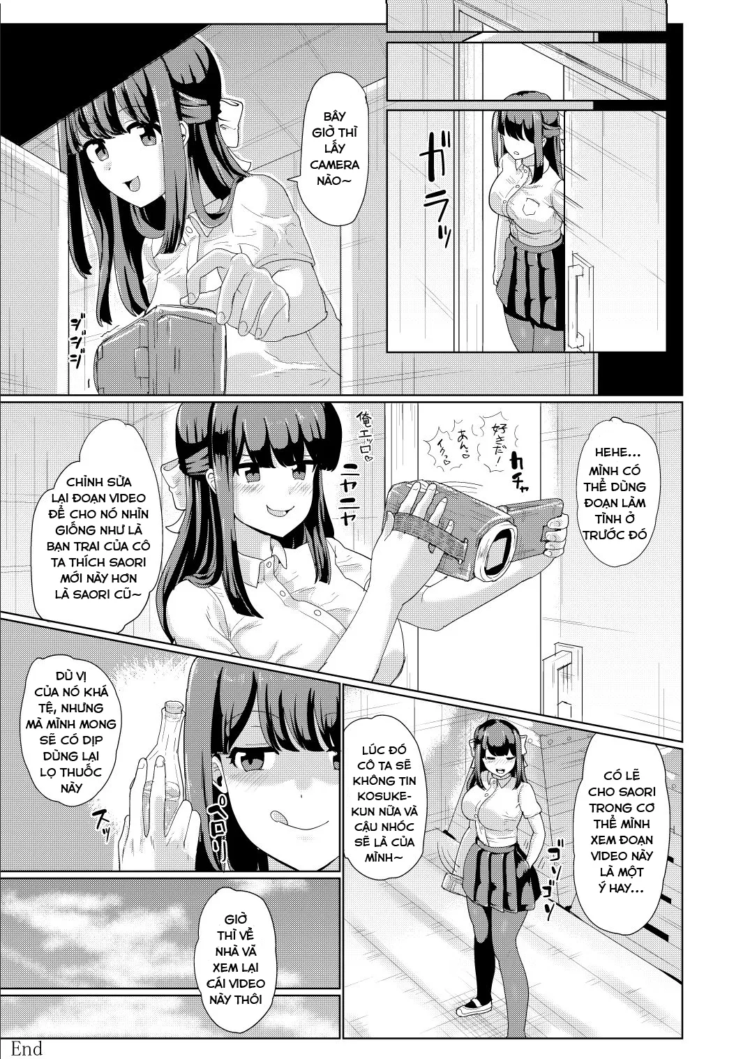 HentaiVN.net - Ảnh 18 - Kanojo to Oji-san no Karada ga Irekawaru TSF [A Creepy Old Guy Swaps Bodies With My Girlfriend; Lão già gớm ghiếc hoán đổi cơ thể với bạn gái của tôi] - Oneshot