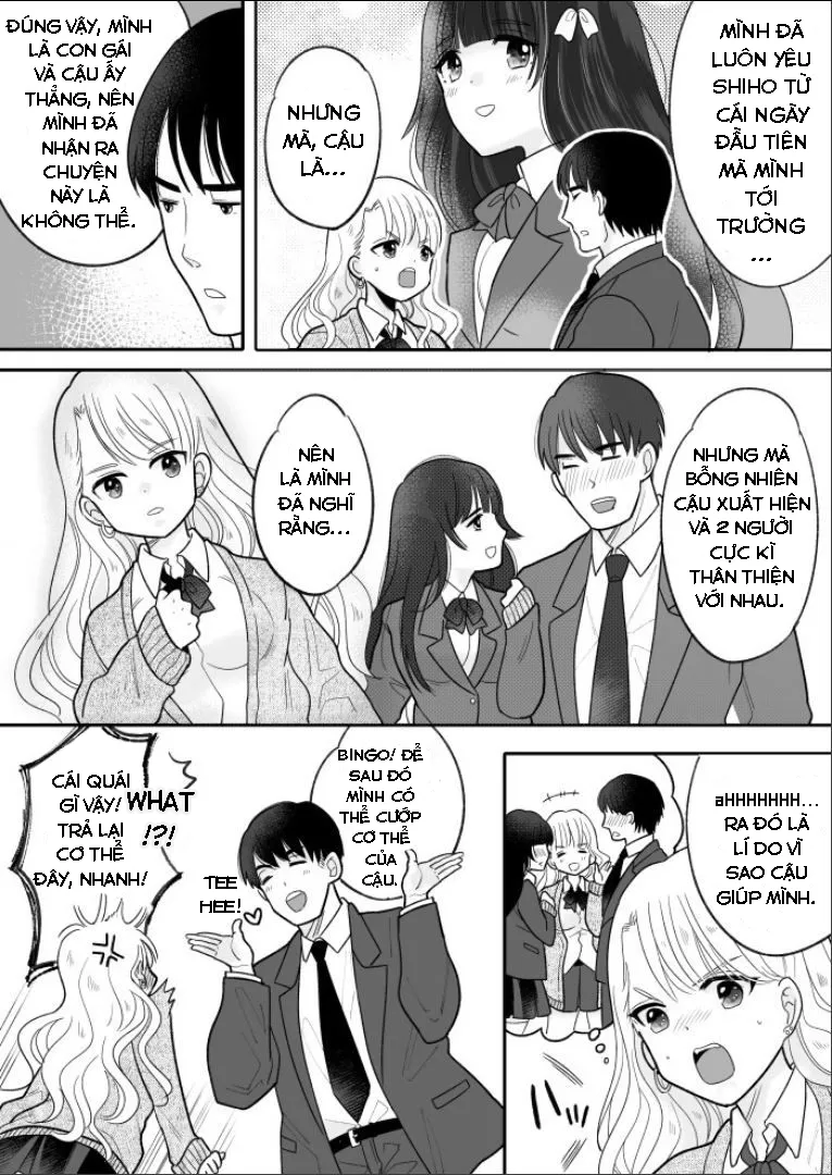 HentaiVN.net - Ảnh 11 - Câu chuyện về việc tôi đã hoán đổi cơ thể với một gyaru dễ thương và bị địt bởi thằng bạn thân [Kawaii Gal to Karada o Irekaerareta Ore ga Shinyuu to H Suru Hanashi.] - Oneshot