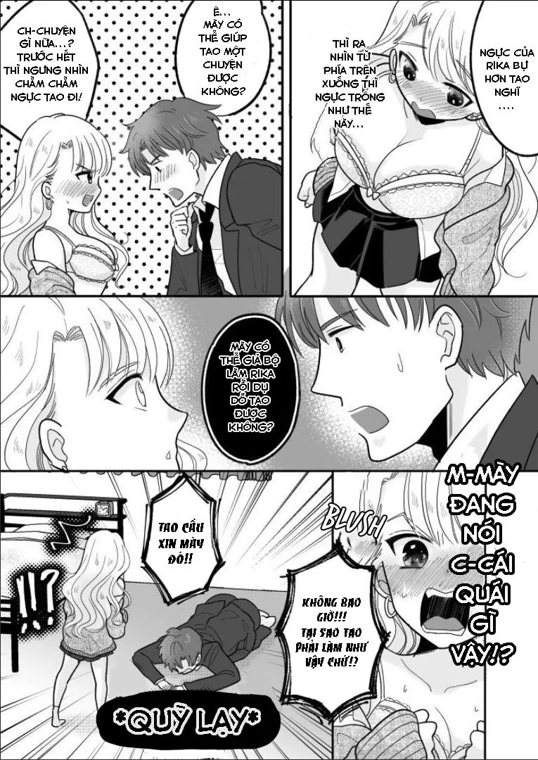 HentaiVN.net - Ảnh 15 - Câu chuyện về việc tôi đã hoán đổi cơ thể với một gyaru dễ thương và bị địt bởi thằng bạn thân [Kawaii Gal to Karada o Irekaerareta Ore ga Shinyuu to H Suru Hanashi.] - Oneshot