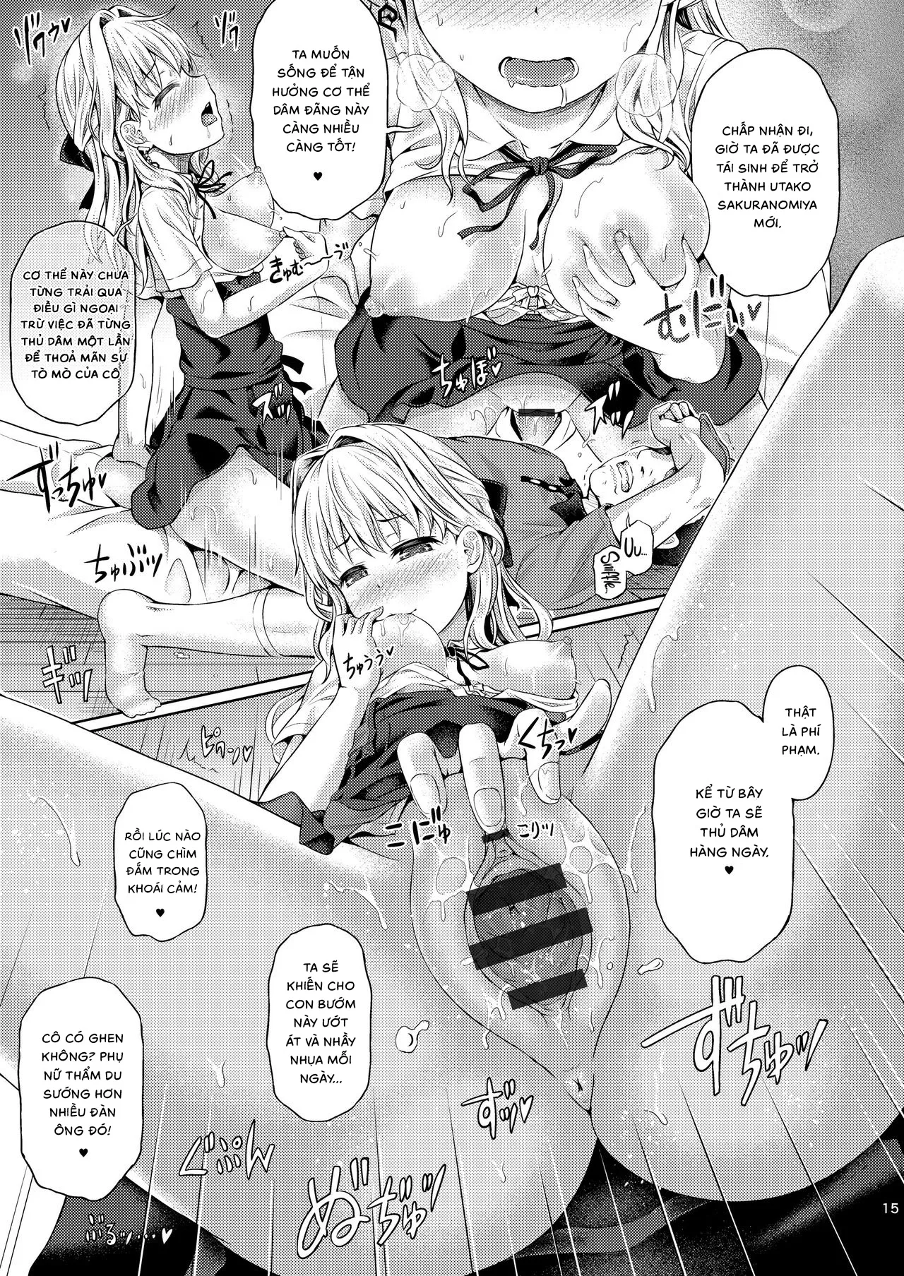 HentaiVN.net - Ảnh 7 - Ánh trăng lừa dối. [Jinsei Goudatsu; 人生強奪] - 1-shot