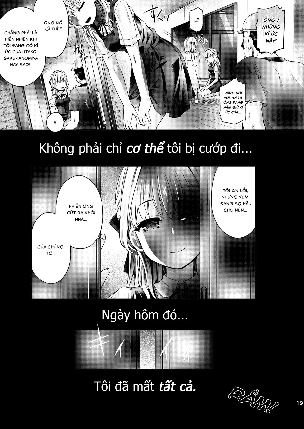 HentaiVN.net - Ảnh 11 - Ánh trăng lừa dối. [Jinsei Goudatsu; 人生強奪] - 1-shot