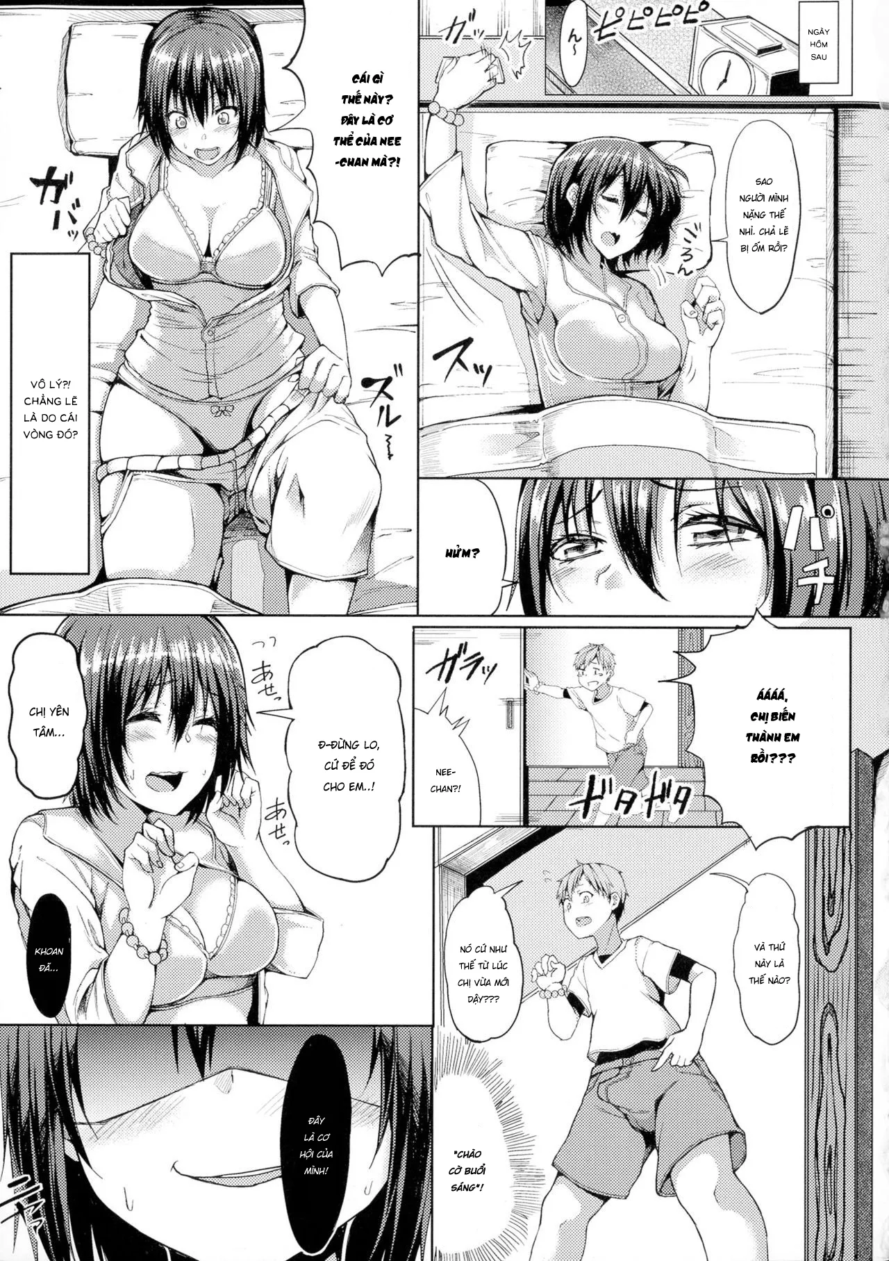 HentaiVN.net - Ảnh 5 - Change My World [Bessatsu Comic Unreal TSF M ~Seitenkan Bishoujo ni Semerare Zecchou~] - Oneshot