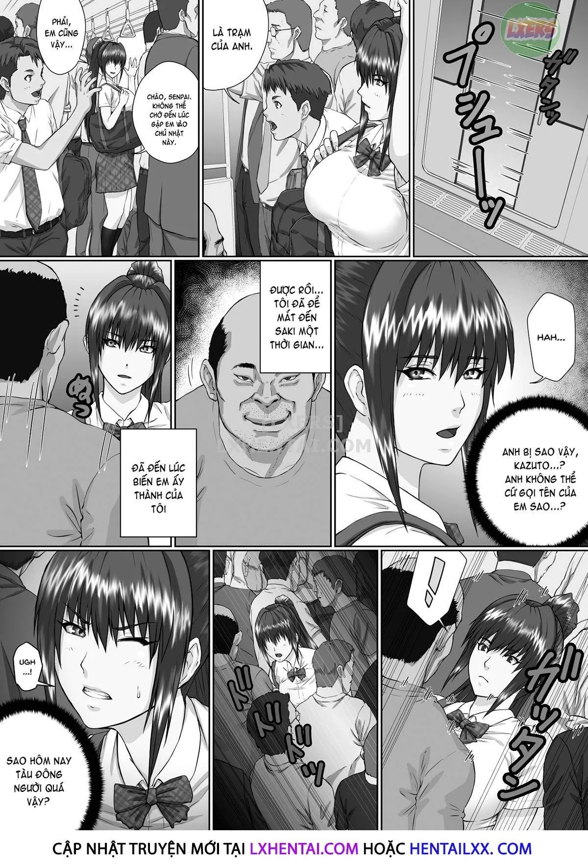 HentaiVN.net - Ảnh 7 - Nakadashi Oji-San Ni Nerawareta Mesu Wa Nigeru Koto Ga Dekinai ~Senaga Saki Hen [A Woman Can't Get Away After Being Targeted By This Horny Old Man ~Senaga Saki Edition] - Chap 1