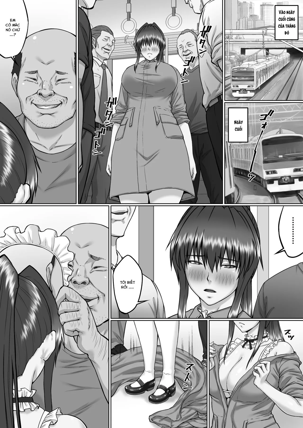 HentaiVN.net - Ảnh 20 - Nakadashi Oji-San Ni Nerawareta Mesu Wa Nigeru Koto Ga Dekinai ~Senaga Saki Hen [A Woman Can't Get Away After Being Targeted By This Horny Old Man ~Senaga Saki Edition] - Chap 4