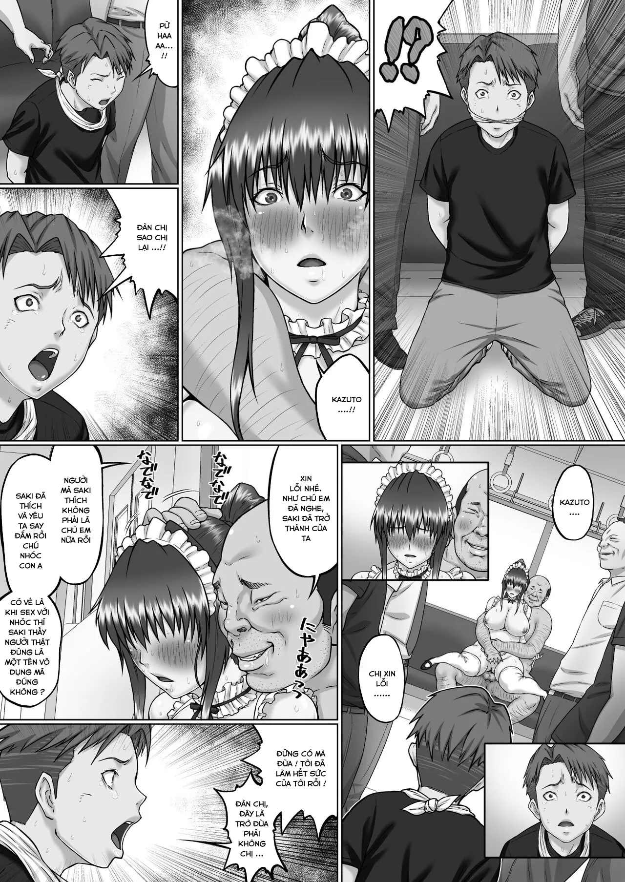 HentaiVN.net - Ảnh 35 - Nakadashi Oji-San Ni Nerawareta Mesu Wa Nigeru Koto Ga Dekinai ~Senaga Saki Hen [A Woman Can't Get Away After Being Targeted By This Horny Old Man ~Senaga Saki Edition] - Chap 4